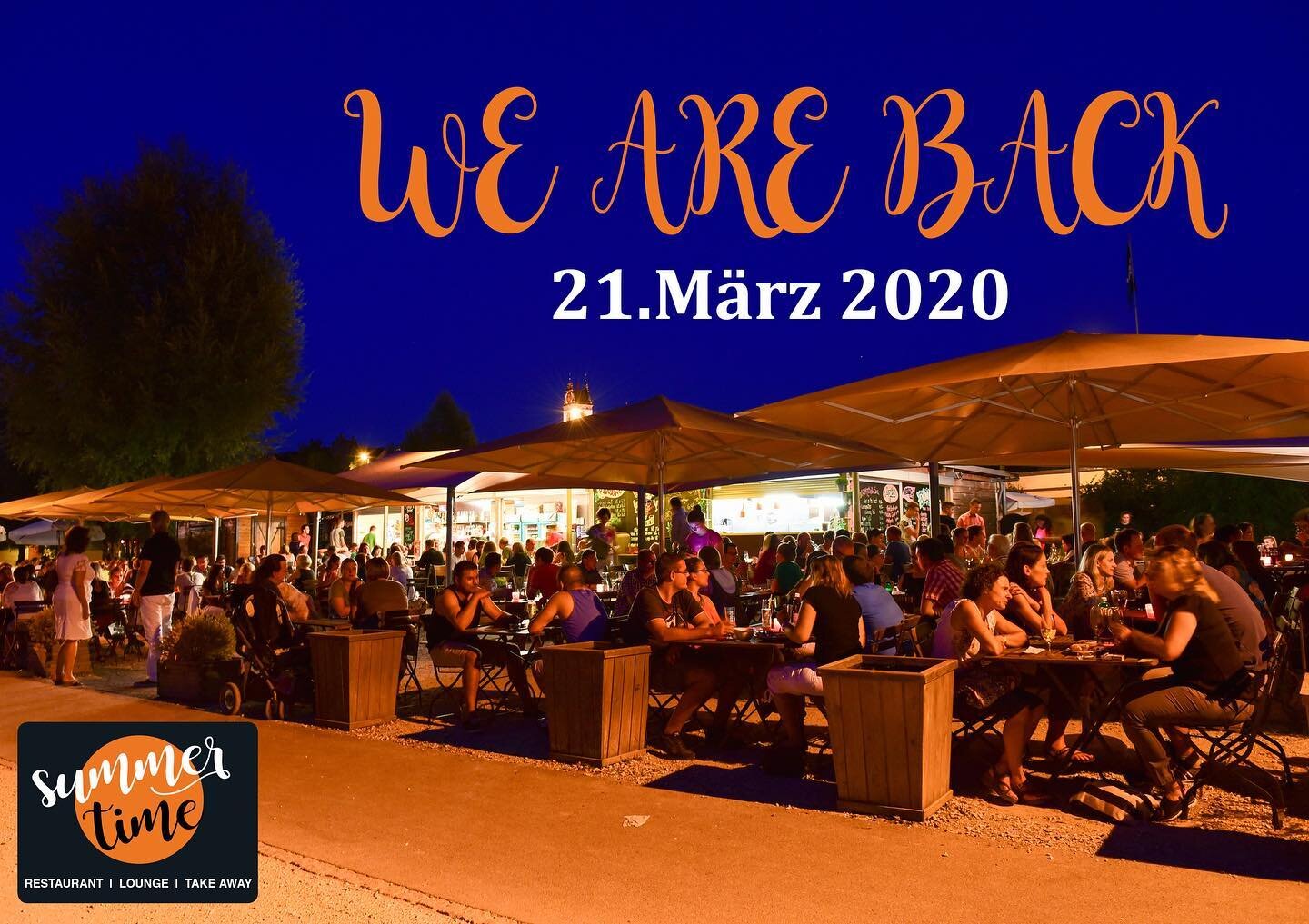 Ab Samstag, 21. M&auml;rz sind wir wieder f&uuml;r euch da. Wir freuen uns! Sommer, Sonne, Summertime...and the livin` is easy.
Unser Menu findet Ihr unter: https://www.summertime-aarau.ch/

#aarau #aare #summertimeaarau #erf&ouml;ffnung #spass #somm