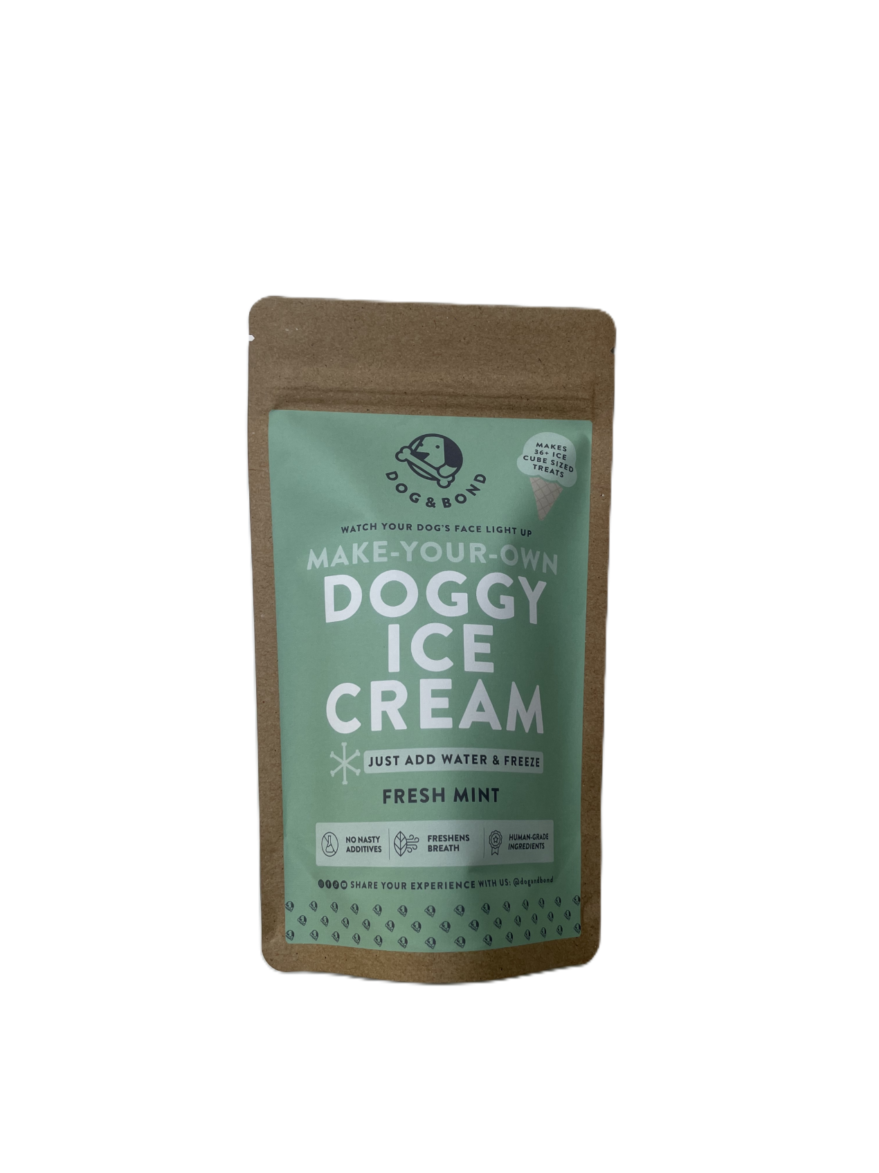 Fresh Mint Dog Ice Cream Mix (120g)