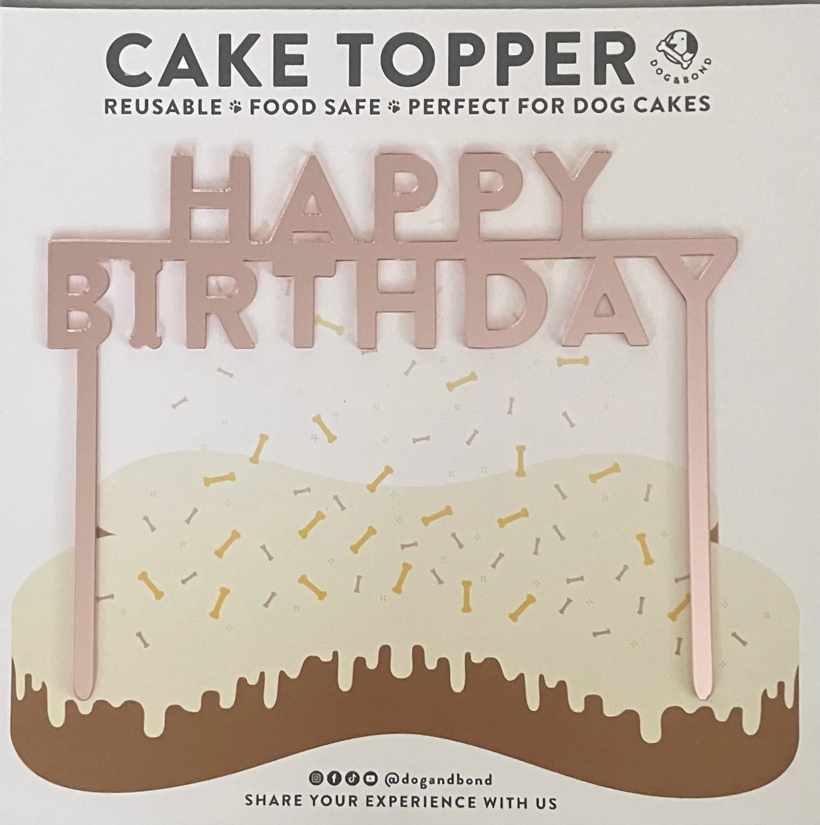 Happy Birthday Cake Topper