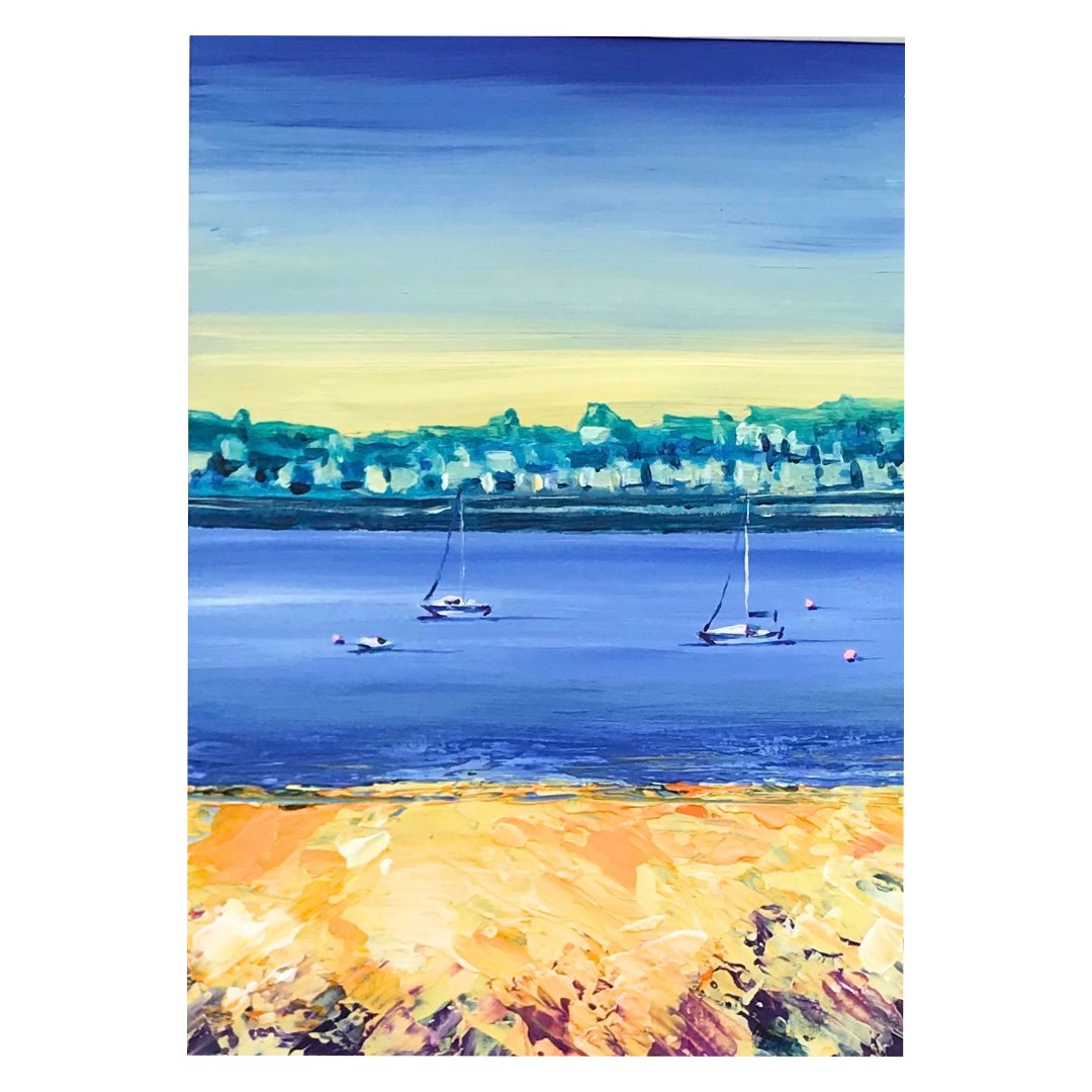 Adventure Awaits | Original Acyrlic Painting