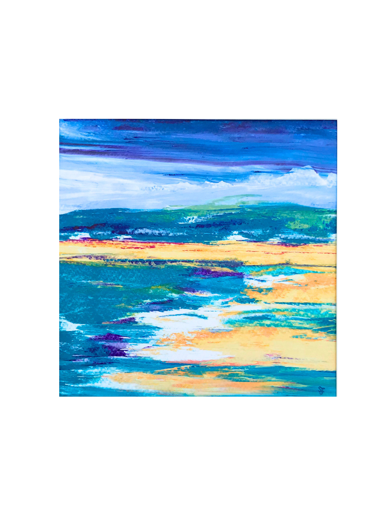 Colours of the Tide | Original Acrylic Painting