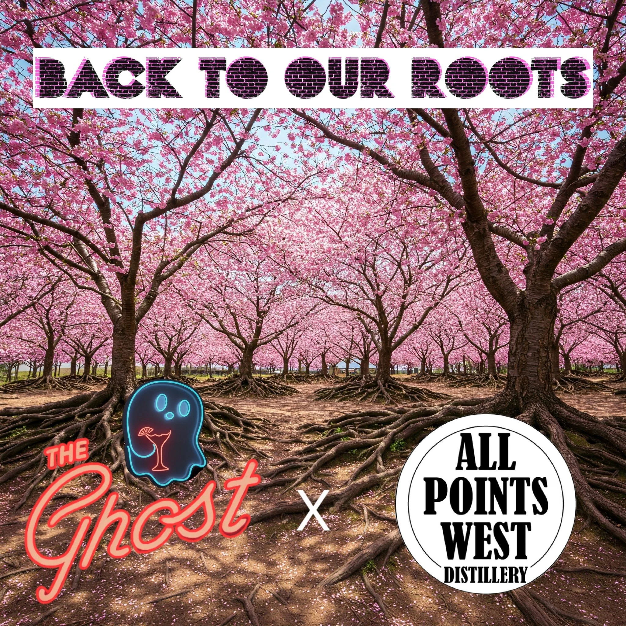 The Ghost Cherry Blossom Cocktail TAKEOVER