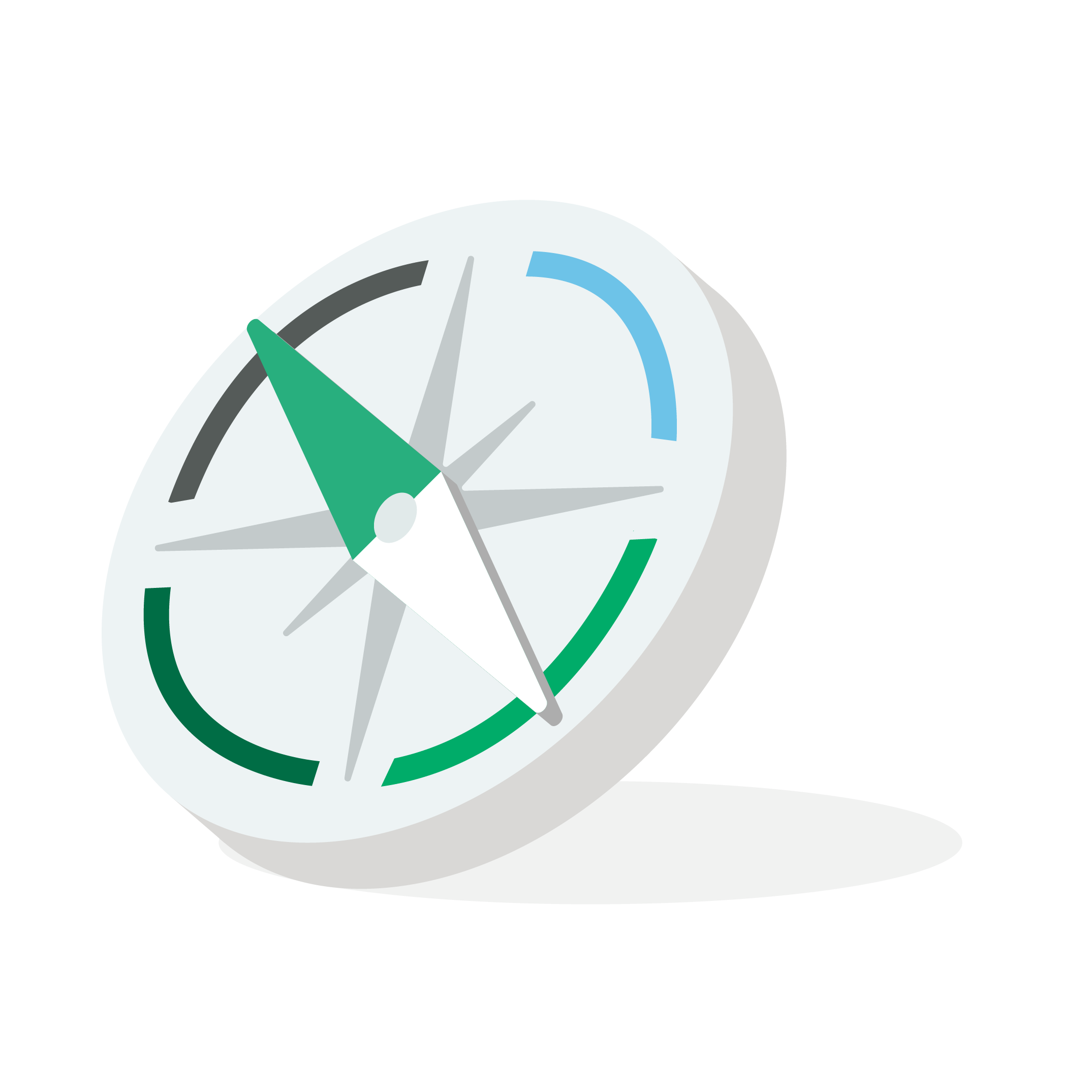 Spin the digital compass