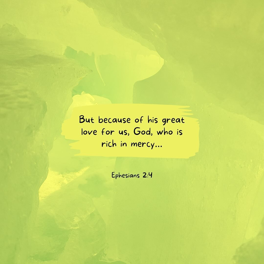 &ldquo;God is rich in mercy. He doesn&rsquo;t withhold mercy from some kinds of sinners while extending it to others&hellip;

Jesus not only proved that God is rich in mercy by going to the cross and dying in our place to secure that mercy. Jesus als