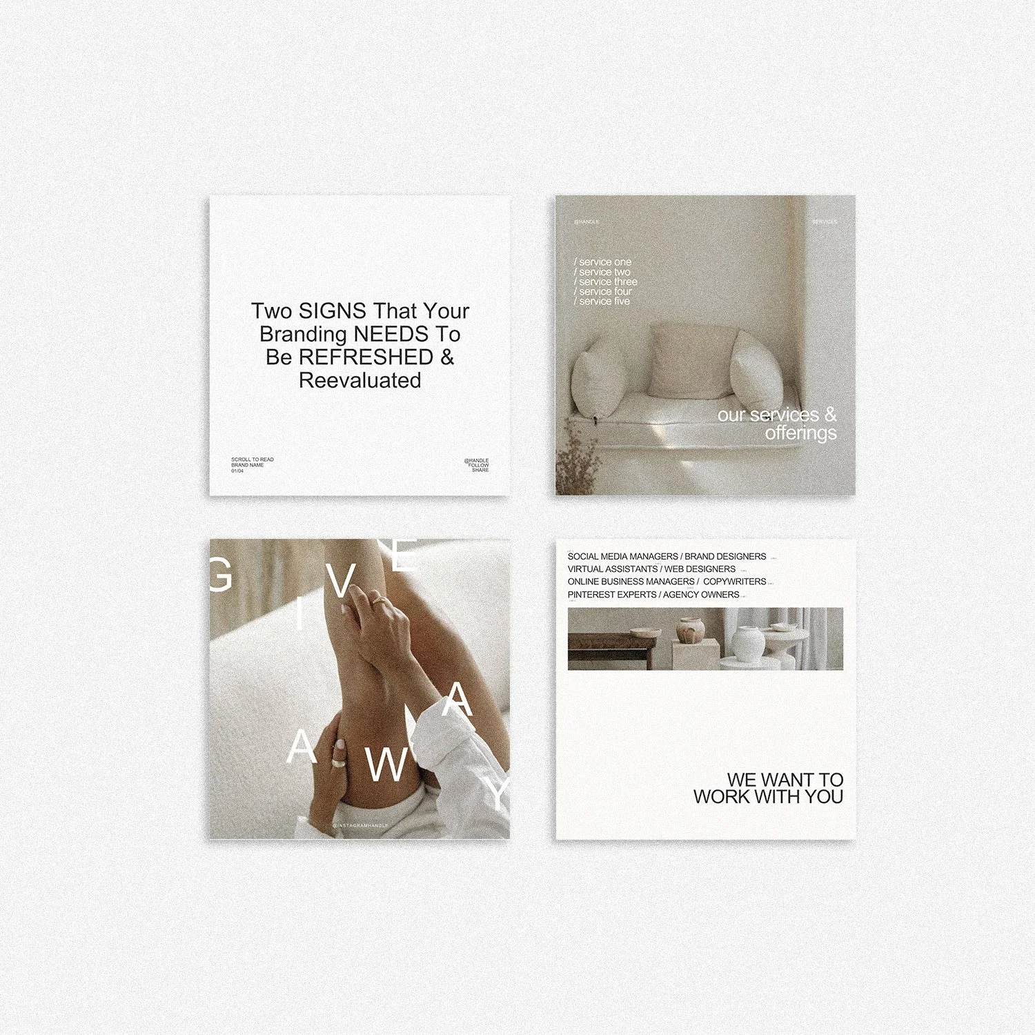 The (01) Templates — Thirty Five The Studio