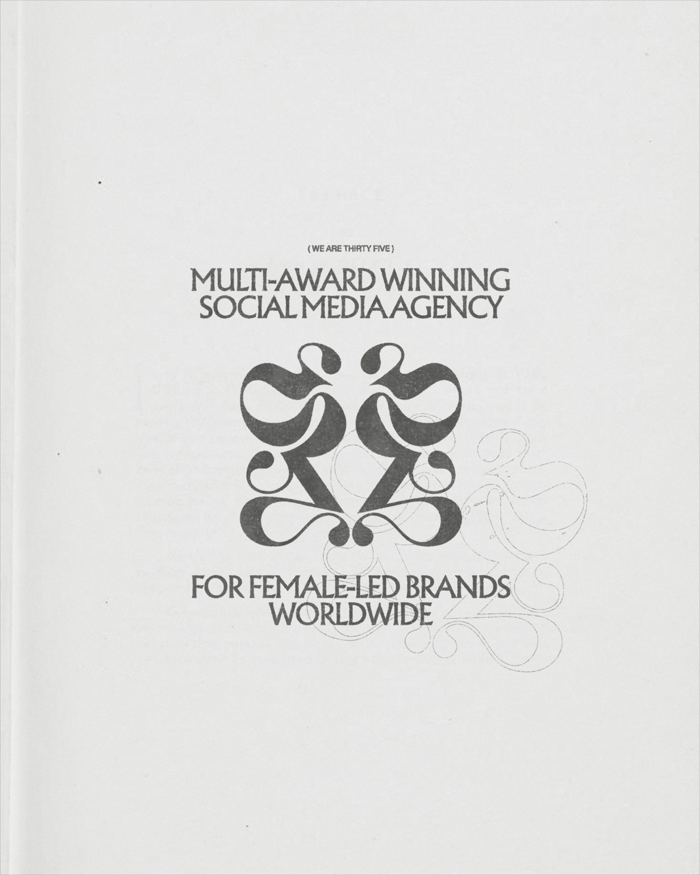 [1/3] The new Thirty Five is here.⁠
⁠
Over the past five years, Thirty Five has evolved &mdash; not just in how we look, but in how we think, create, and collaborate.⁠
⁠
What began as a small studio built from a single house number has grown into a c