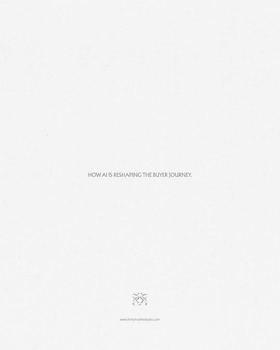 Search behaviour is no longer linear. It&rsquo;s layered, contextual, and increasingly shaped by systems designed to understand intent, not just keywords.⁠
⁠
For brands, this marks a subtle but meaningful shift. Visibility is no longer won through op