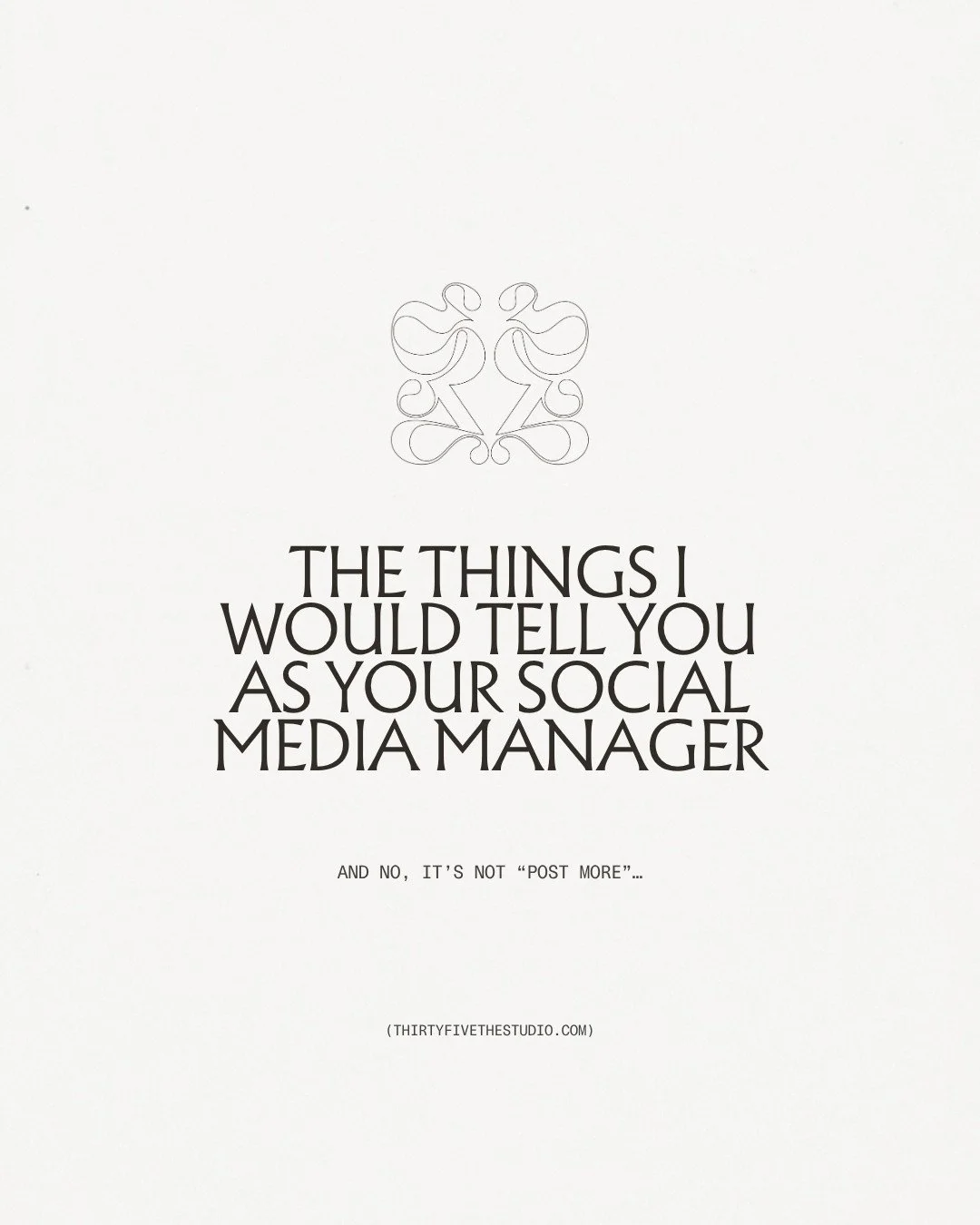 Have you ever been told &ldquo;this is what you need to do to go viral&rdquo;?

Or that you need to post X amount of reels a week if you want to grow?⁠
⁠
Let&rsquo;s be honest. If it were that simple, every brand would be growing.⁠ But they&rsquo;re 