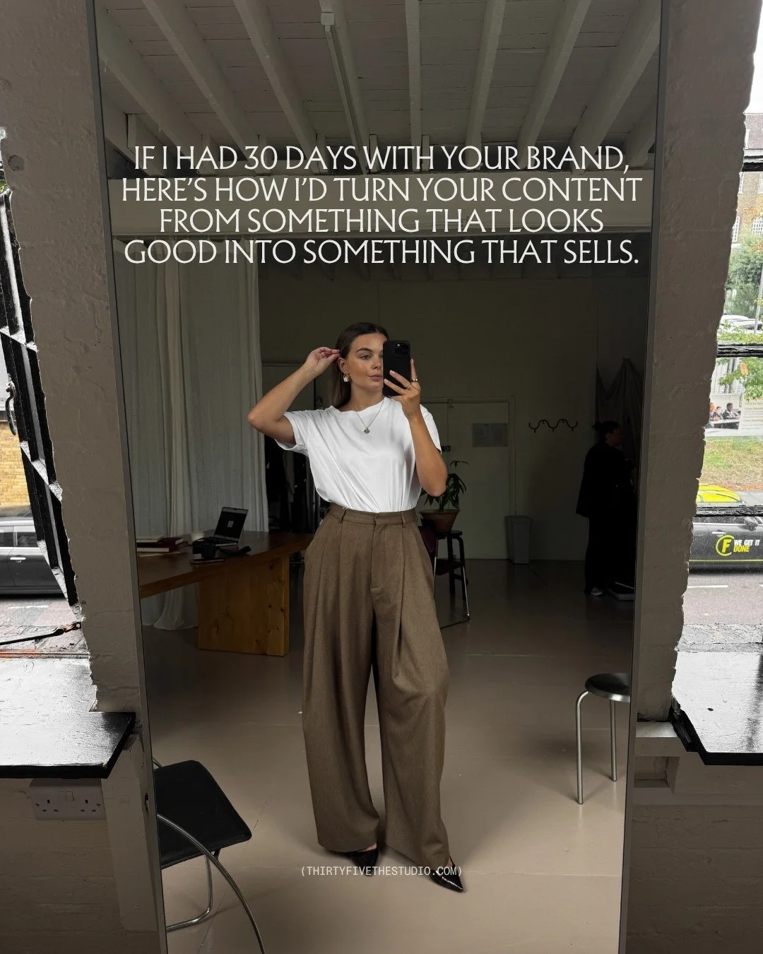 If I had 30 days with your brand, here&rsquo;s how I&rsquo;d turn your content into a sales system.⁠
⁠
Not more posts. Not more trends. ⁠
⁠
A system that actually moves people from discovering you &rarr; trusting you &rarr; buying from you.⁠
⁠
Save t