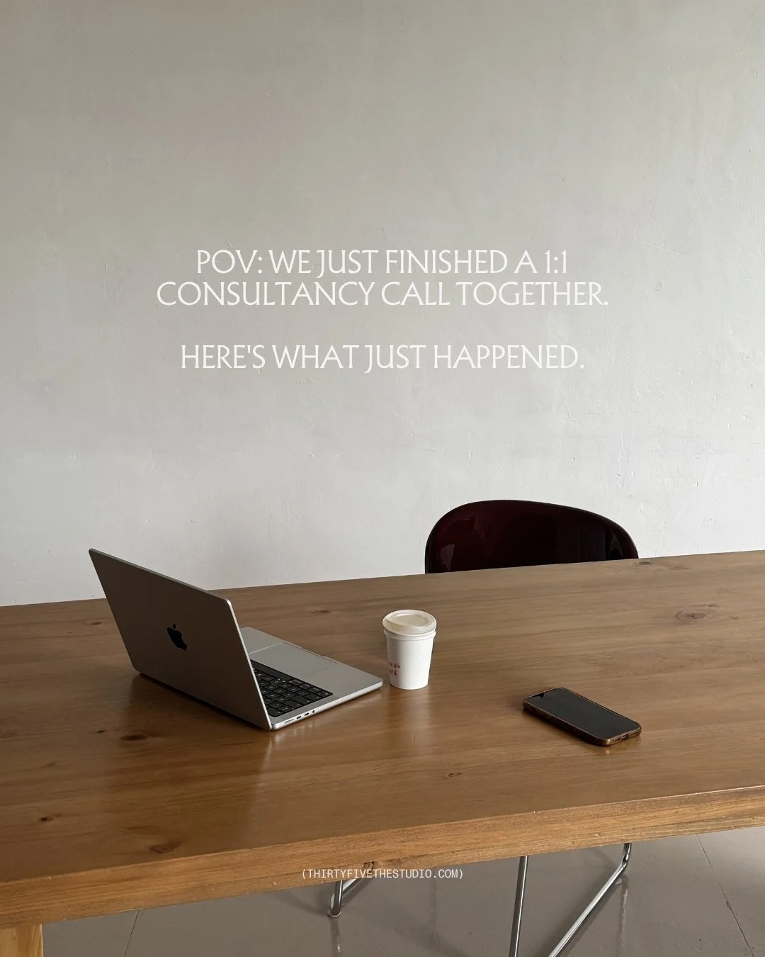 Most agencies start with the deliverables.

We start with breaking down what you actually need in order to see ROI with your socials, from your audience, what they're carrying, and what they need to feel before they'd ever consider buying from you.

