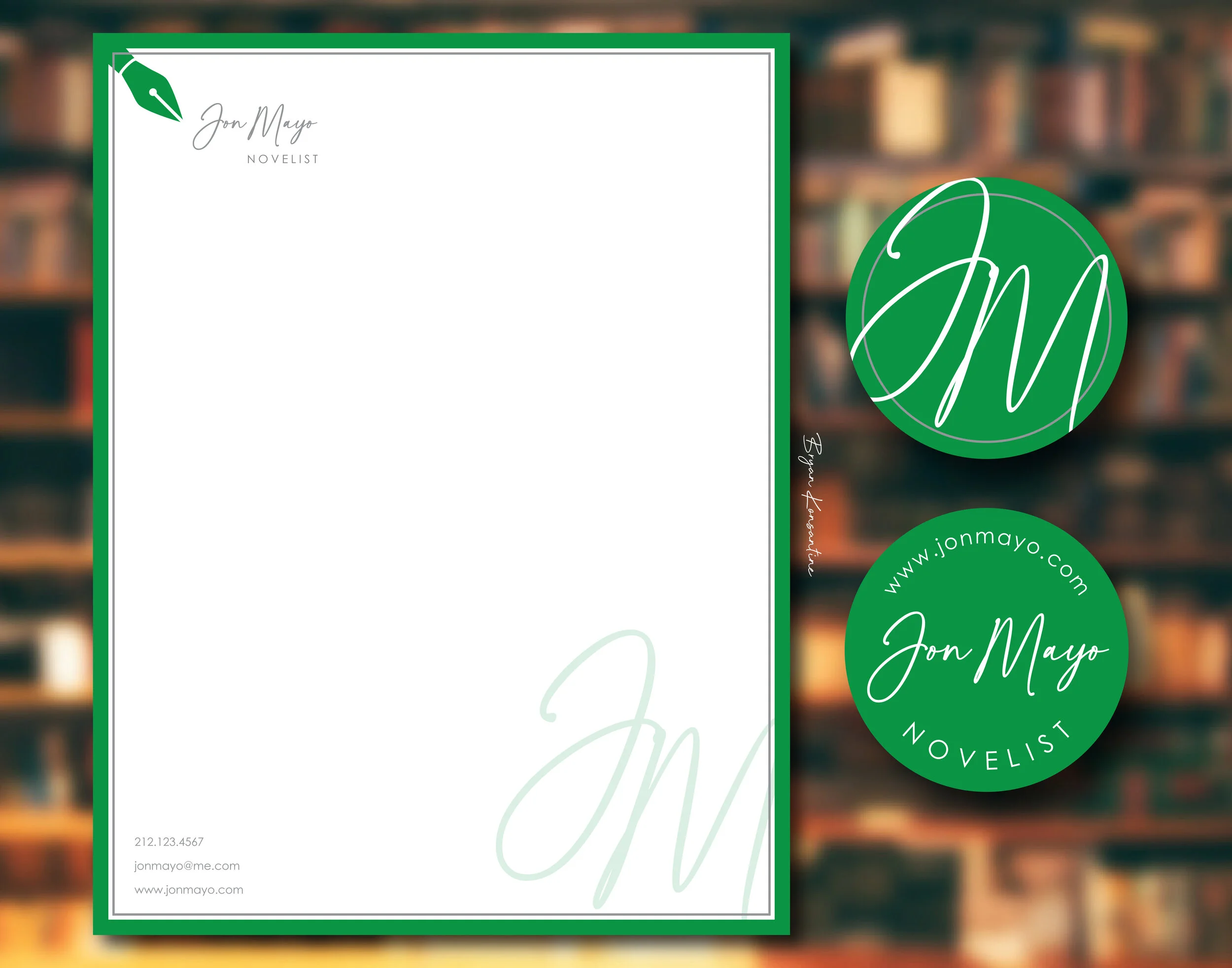 Letterhead | Circle Labels