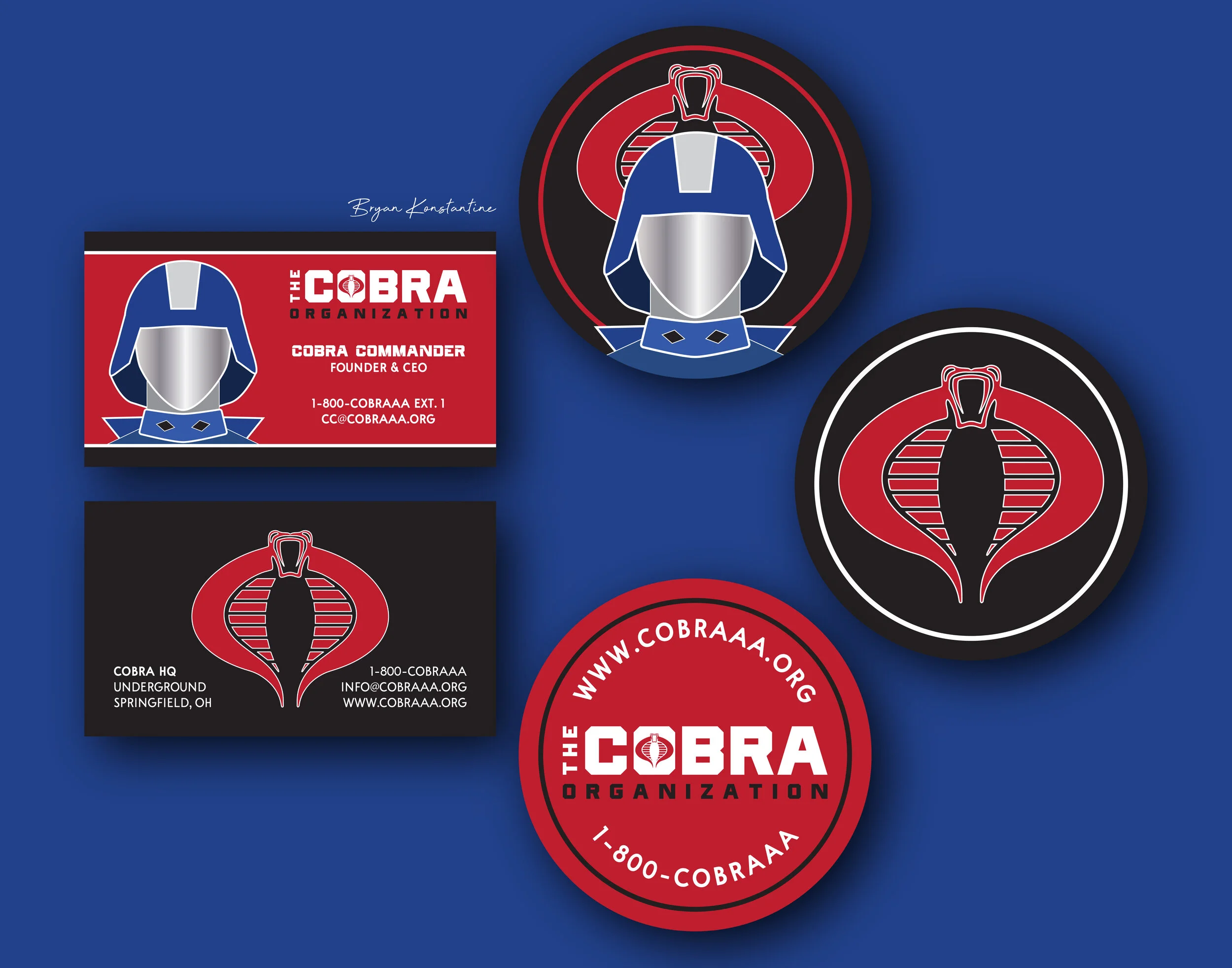 Business Card | Circle Labels