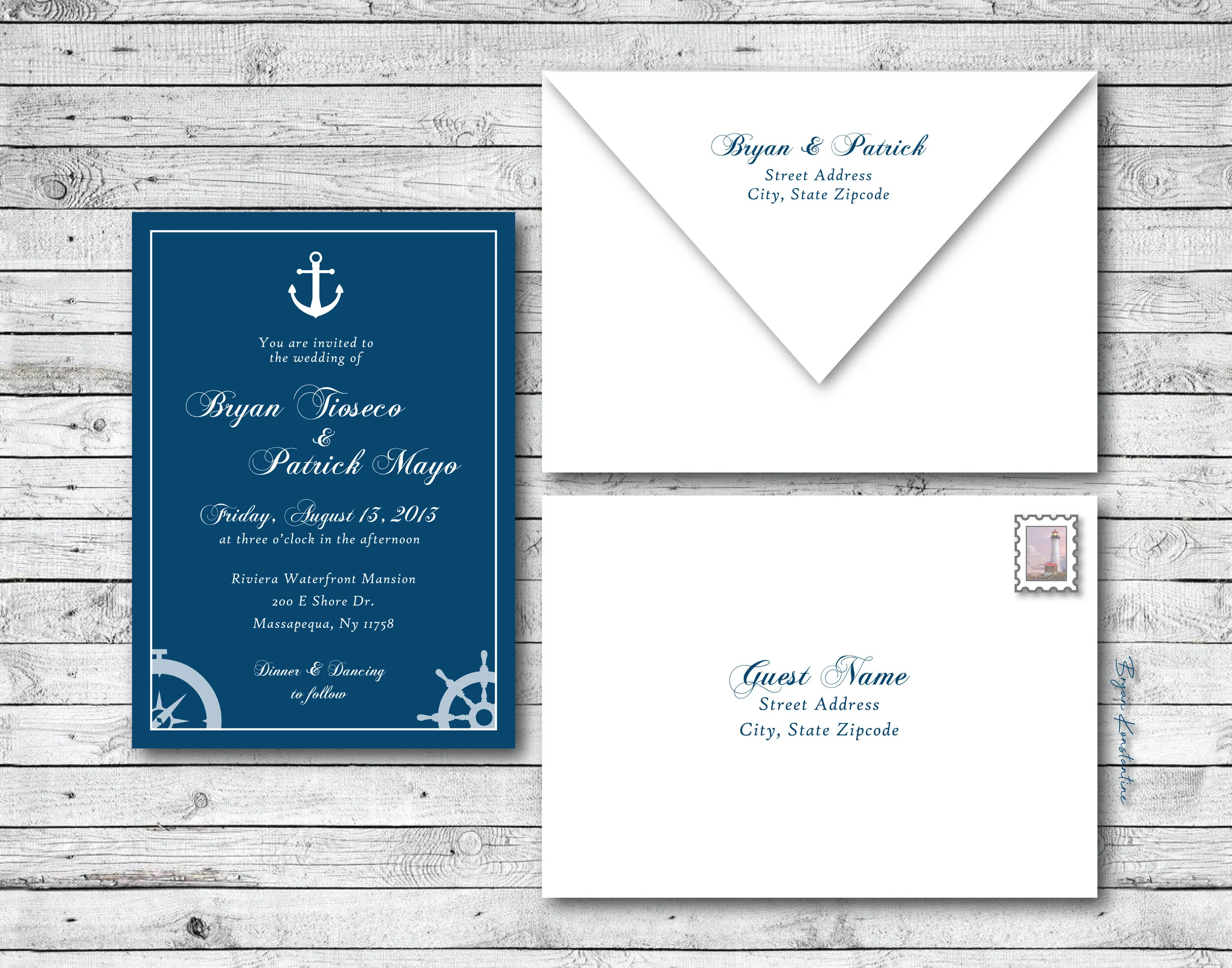 Invitation | A7 Main Envelope