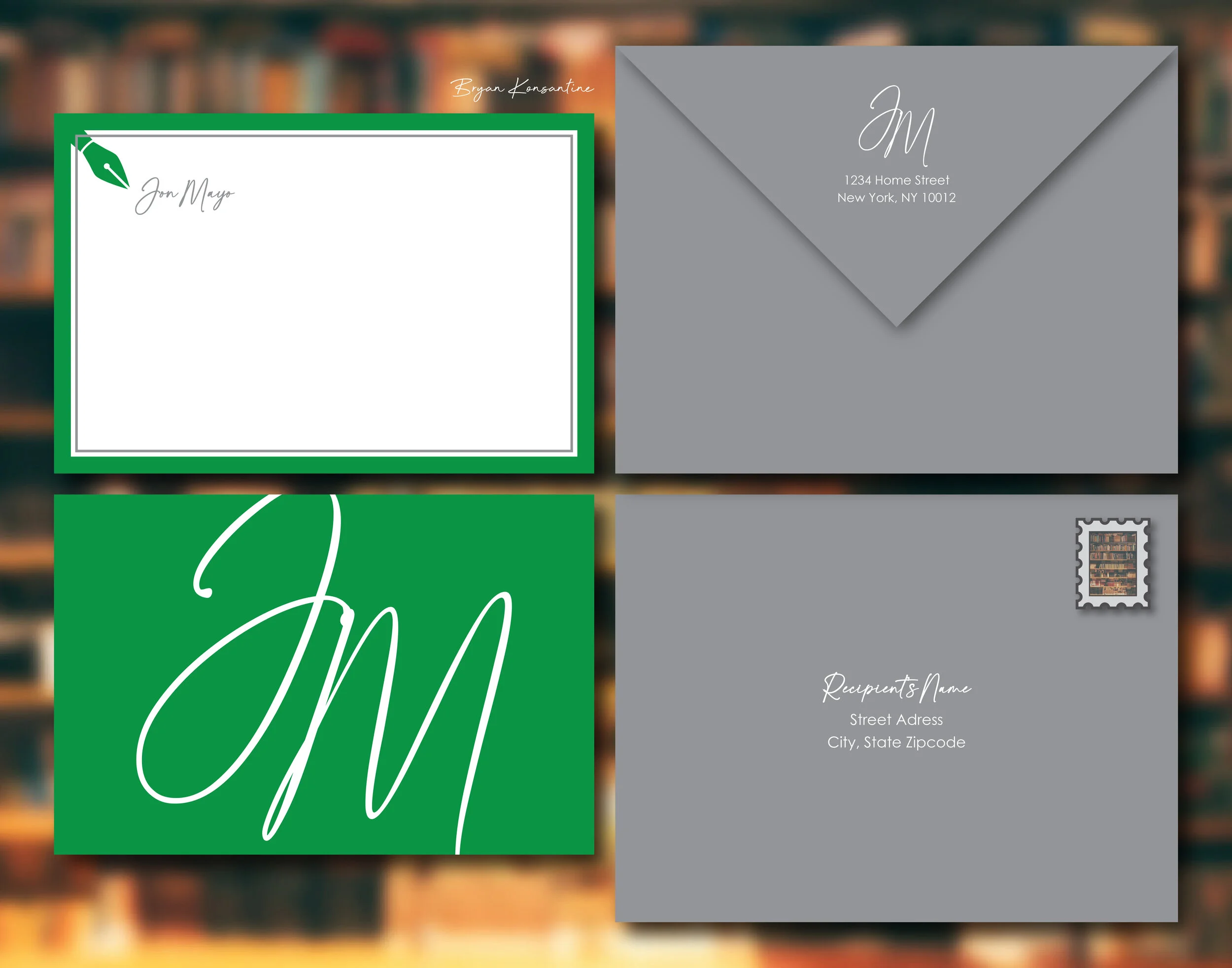 4" x 6" Notecard | A6" Envelope