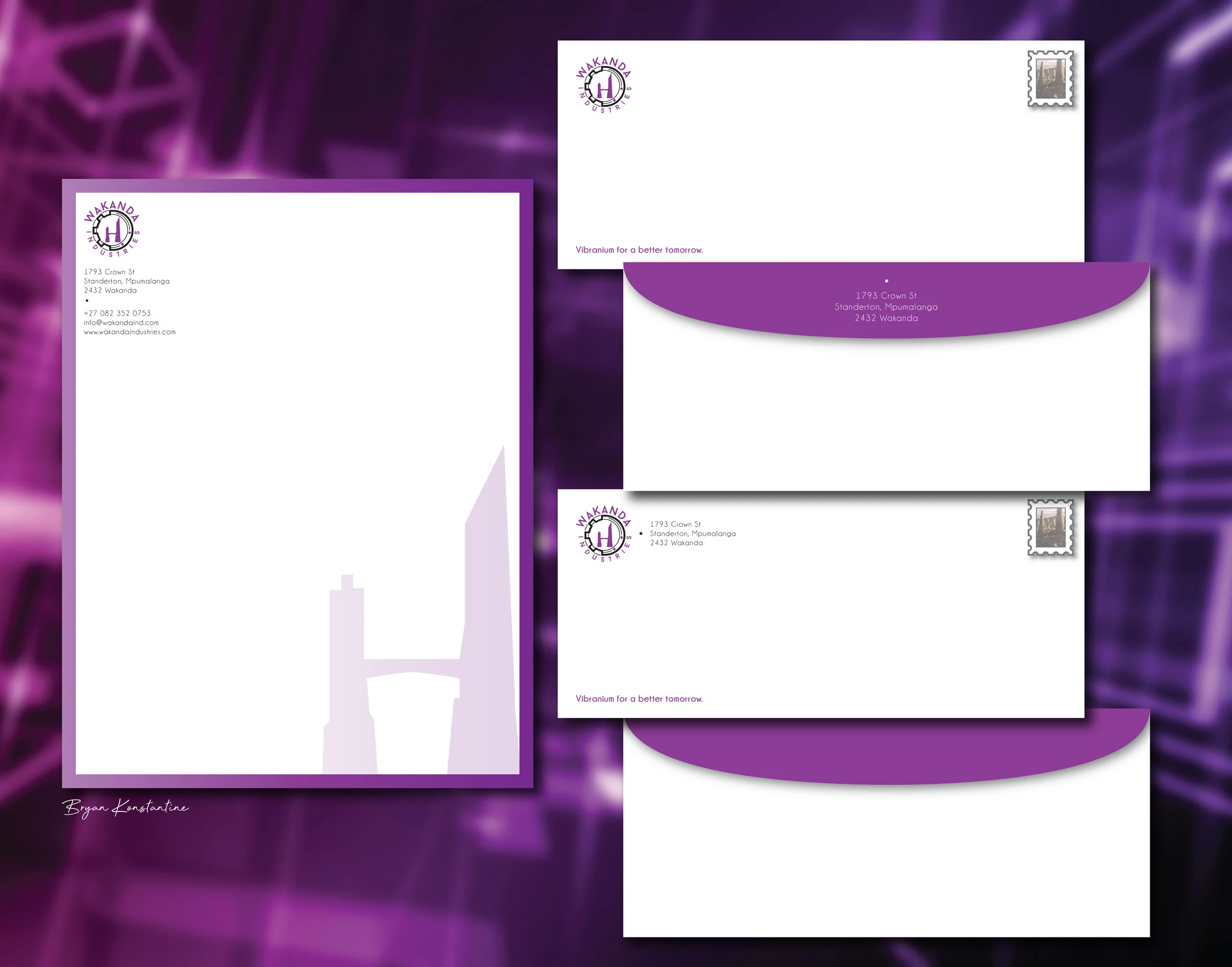 Letterhead | #10 Envelope Variations
