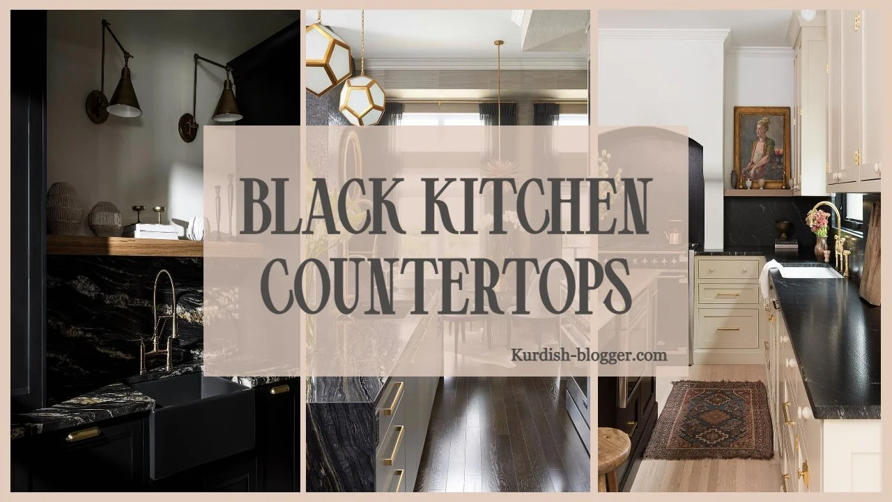 Black Kitchen Countertop Ideas