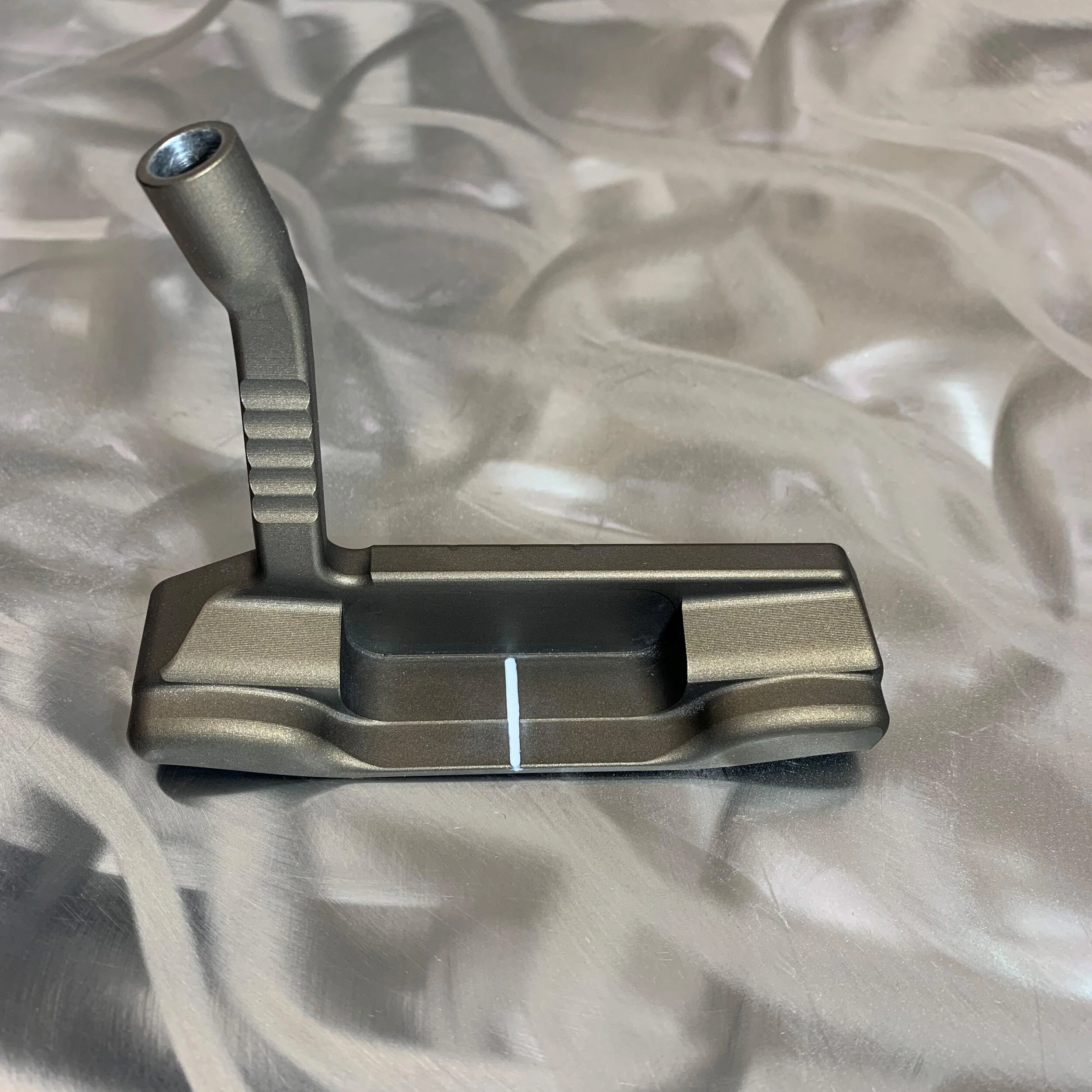 BRONZE FINISH PUTTER BACK
