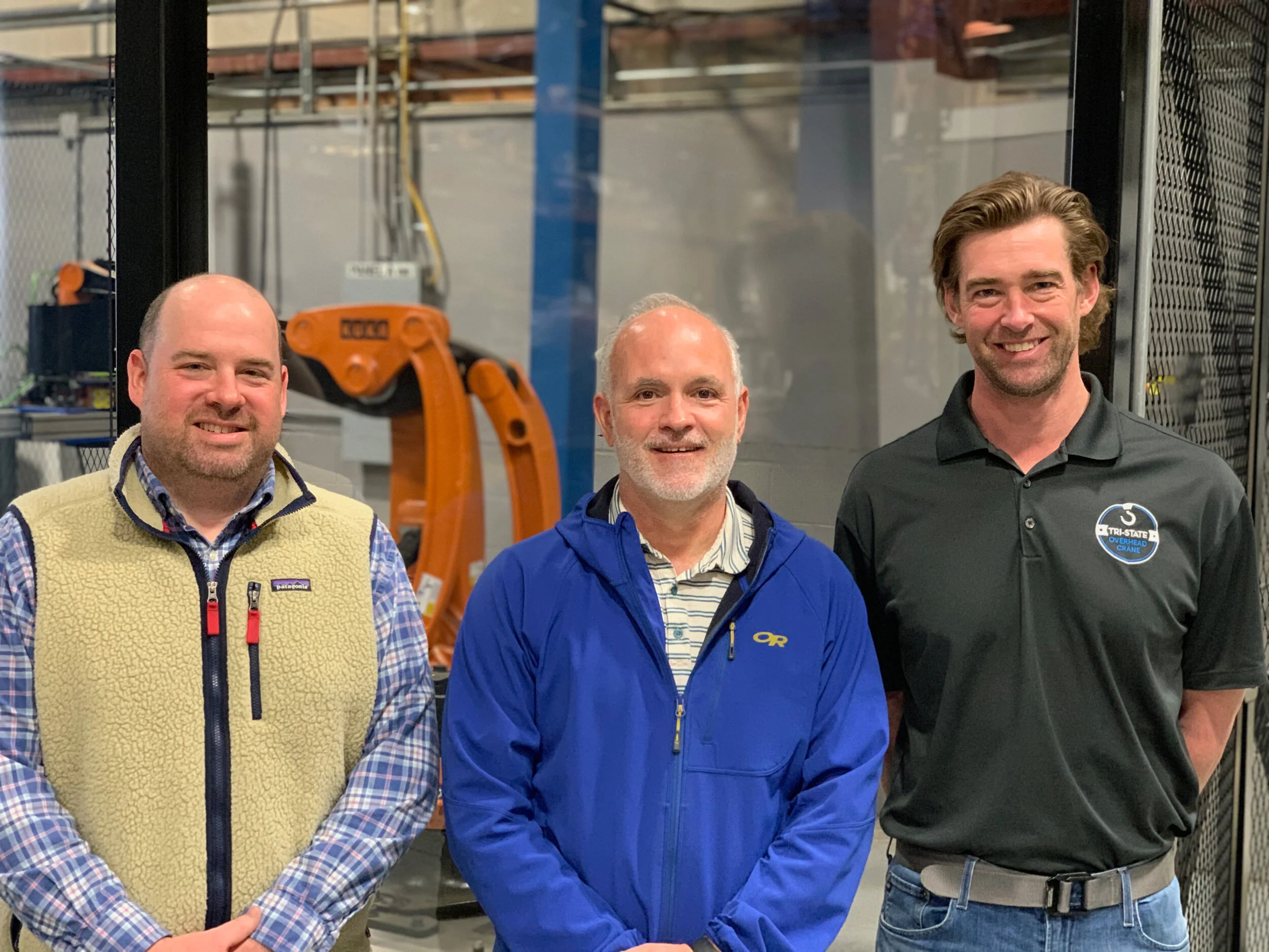 Dan Benninger (left), Tim Millsap (middle), Matt Timme (right)