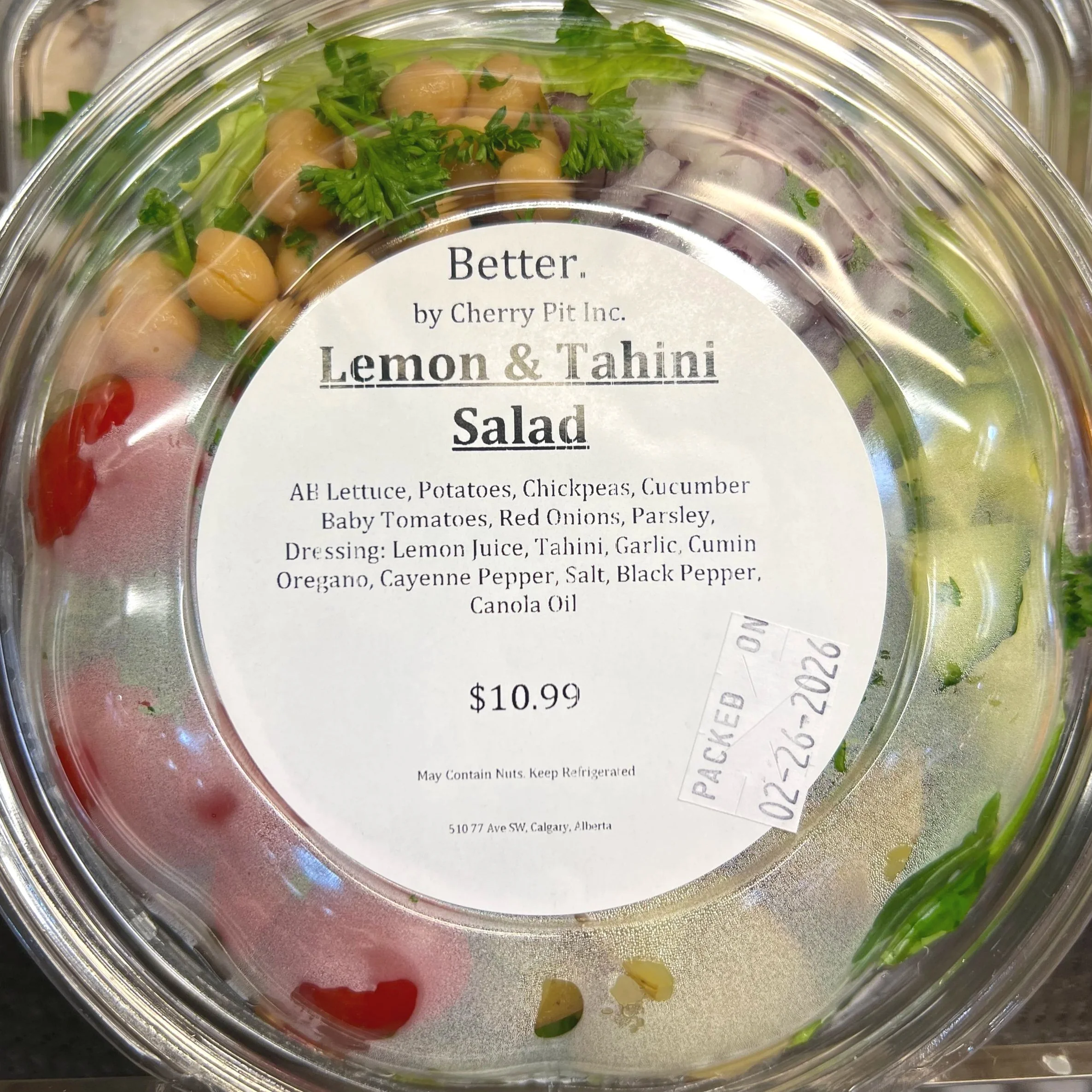 Lemon Tahini Salad *NEW*