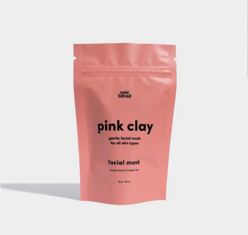 Pink Clay Facial Mask (Vegan)