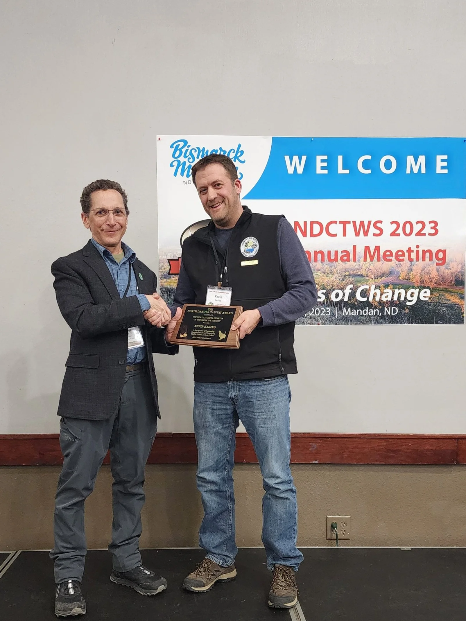 2023 Awards - North Dakota Wildlife Habitat Award (Kevin Kading)