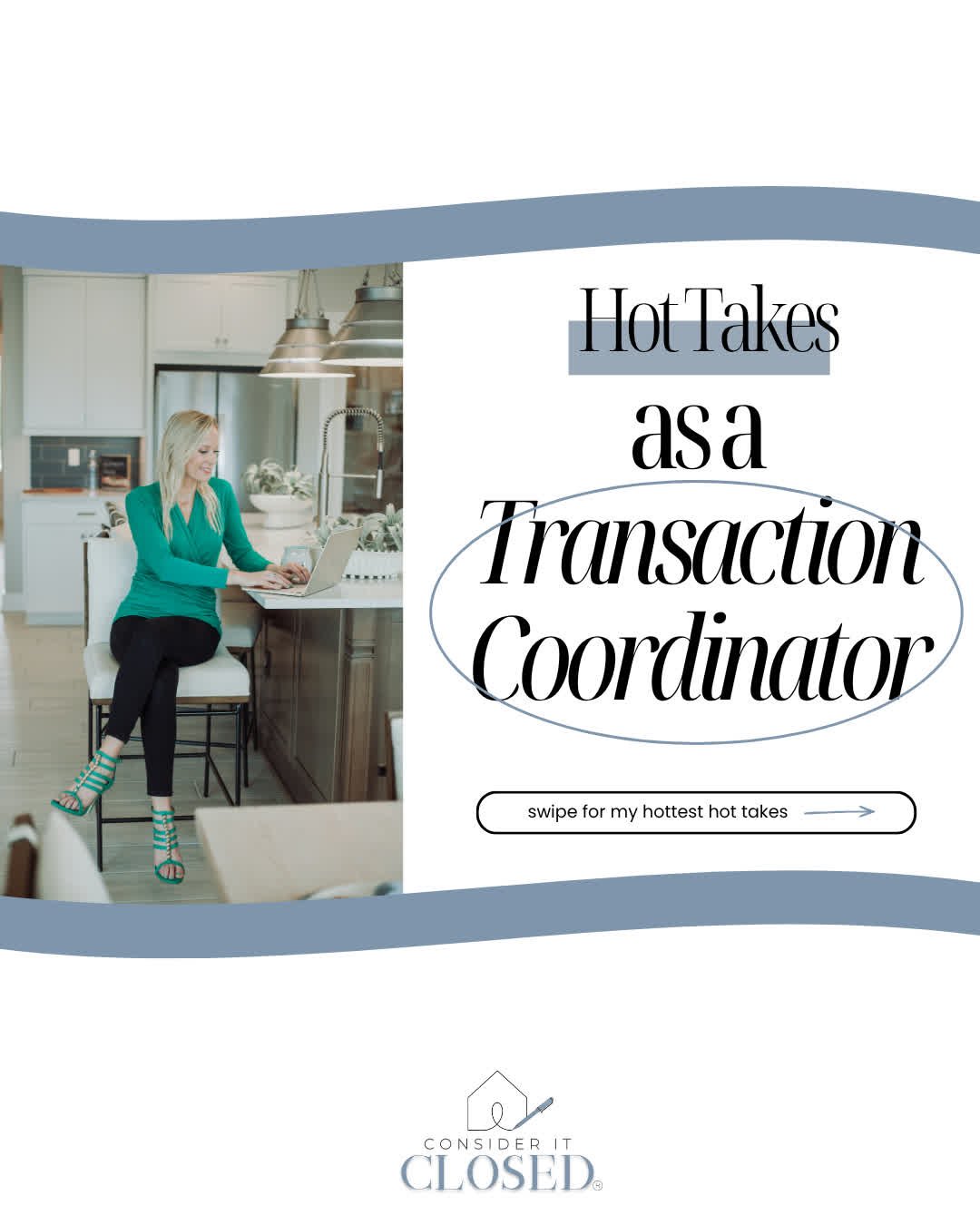A few real estate hot takes from the transaction side of things. 😅

The longer you work behind the scenes, the more you realize that smooth closings and partnerships usually come down to the same things:
&bull; Clear, transparent communication betwe