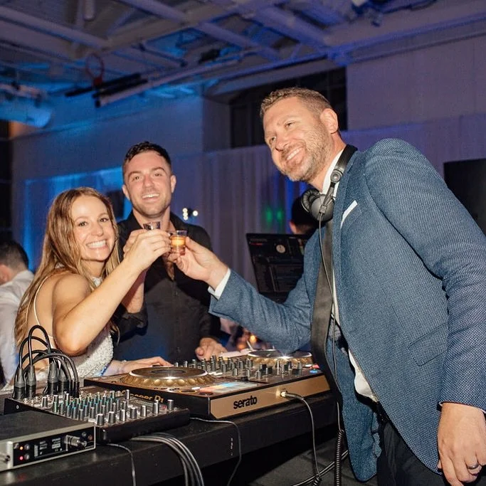 Cheers to Niki &amp; JoJo&rsquo;s One-Year Anniversary! I don&rsquo;t normally drink alcohol when on the job, but when a tequila cart comes out in the middle of my set and the bride and groom bring me a shot, I will gladly oblige. 🥃 More to come fro