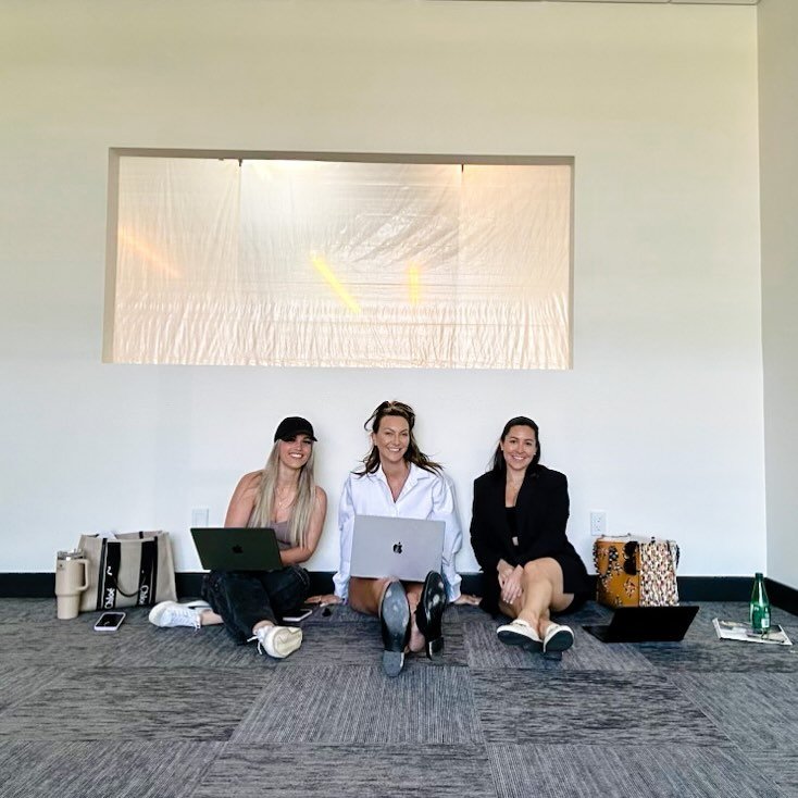 WE HAVE AN OFFICE!!! 

Three designers who fiercely support one another. Each with similar but different &amp; unique aesthetics. Sharing ideas, resources &amp; now an office space all while growing our own business individually. Words truly cannot e