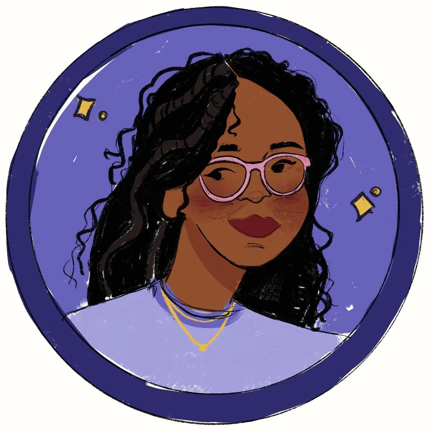 new profile pic for the insta ✨💜⭐️☔️🖼️🪁🧋