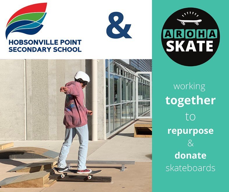 Do you have any old parts to donate? A group of students from Hobsonville are running a Skate &amp; Donate project. Everything they collect is getting donated to students at Massey Primary School. How cool is that! 

If you have anything to donate pl