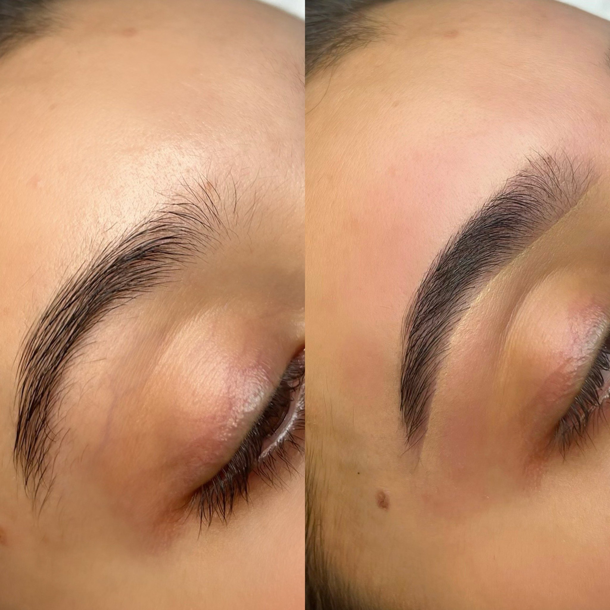 A fresh eyebrow wax and tint have us feeling like we can take on ANYTHING! Our esthis have been loving giving you all the eyebrows of your dreams. (Raina rocked it with this one) Step into our rooms before you head out for the weekend! Book online no