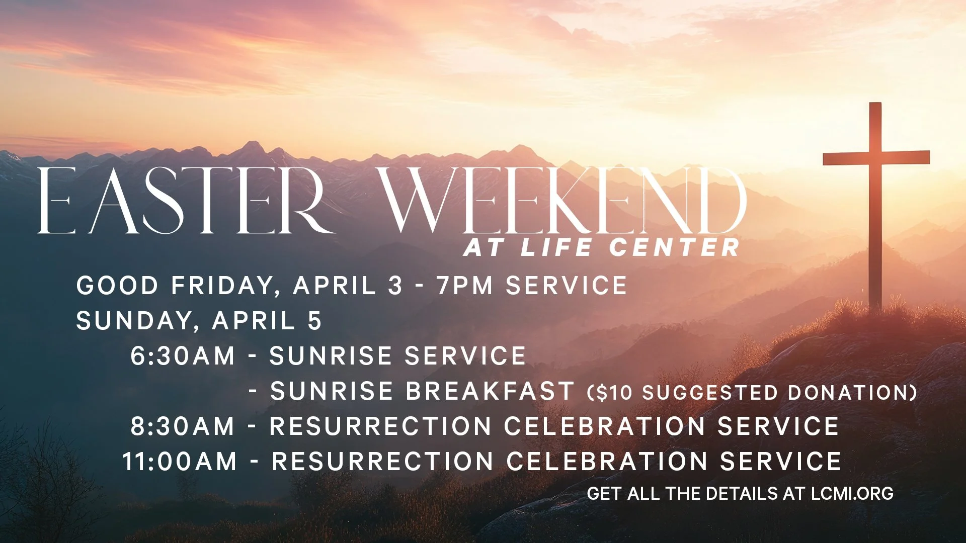 Easter Sunday at Life Center