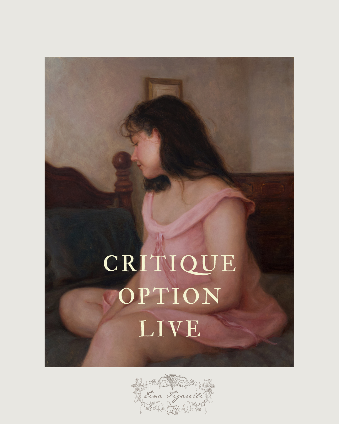 LIVE OPTION WITH CRITIQUE - Painting With Softness and Atmosphere