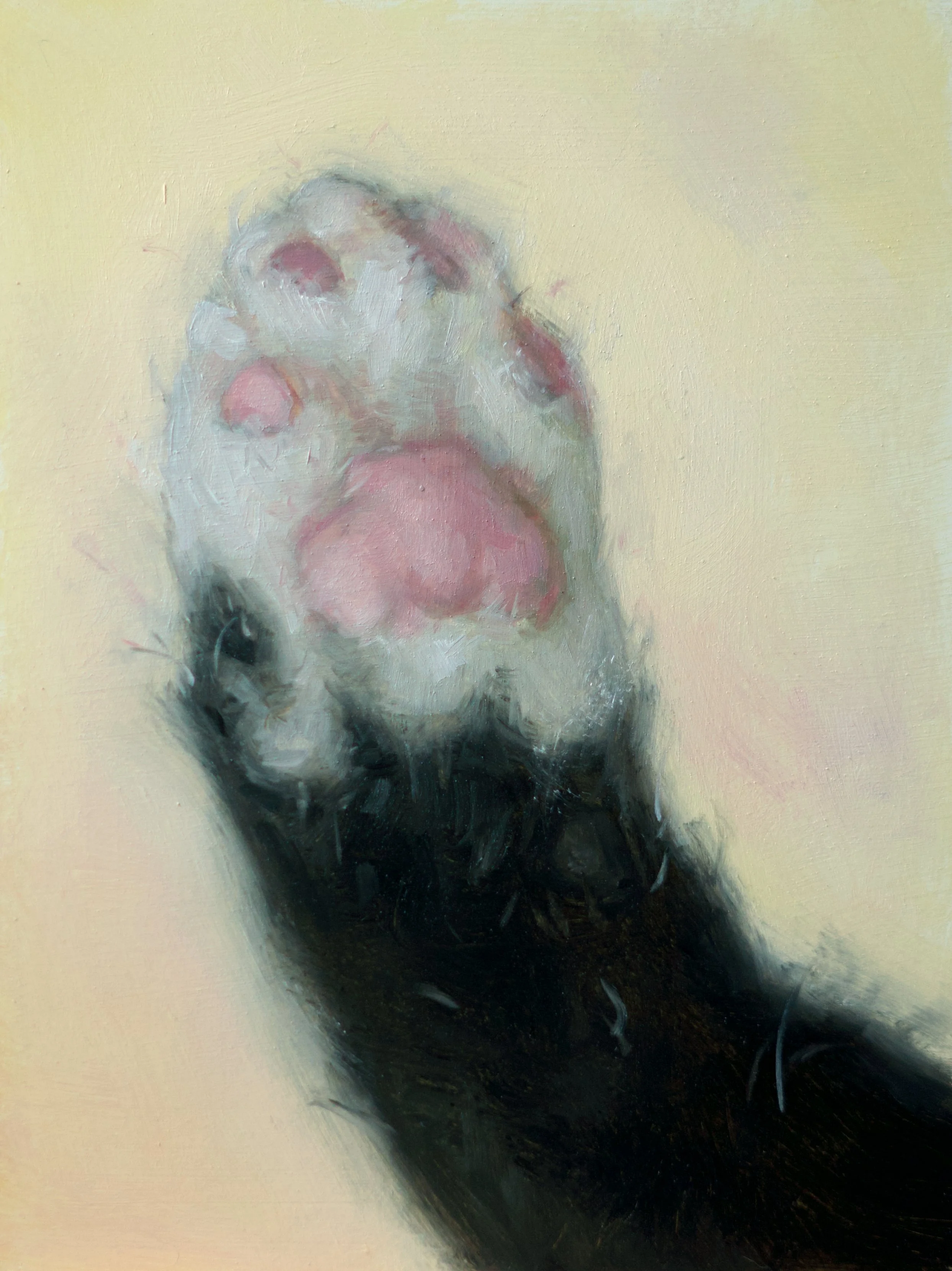 "Toe Beans (Pink)", 5x7", sold