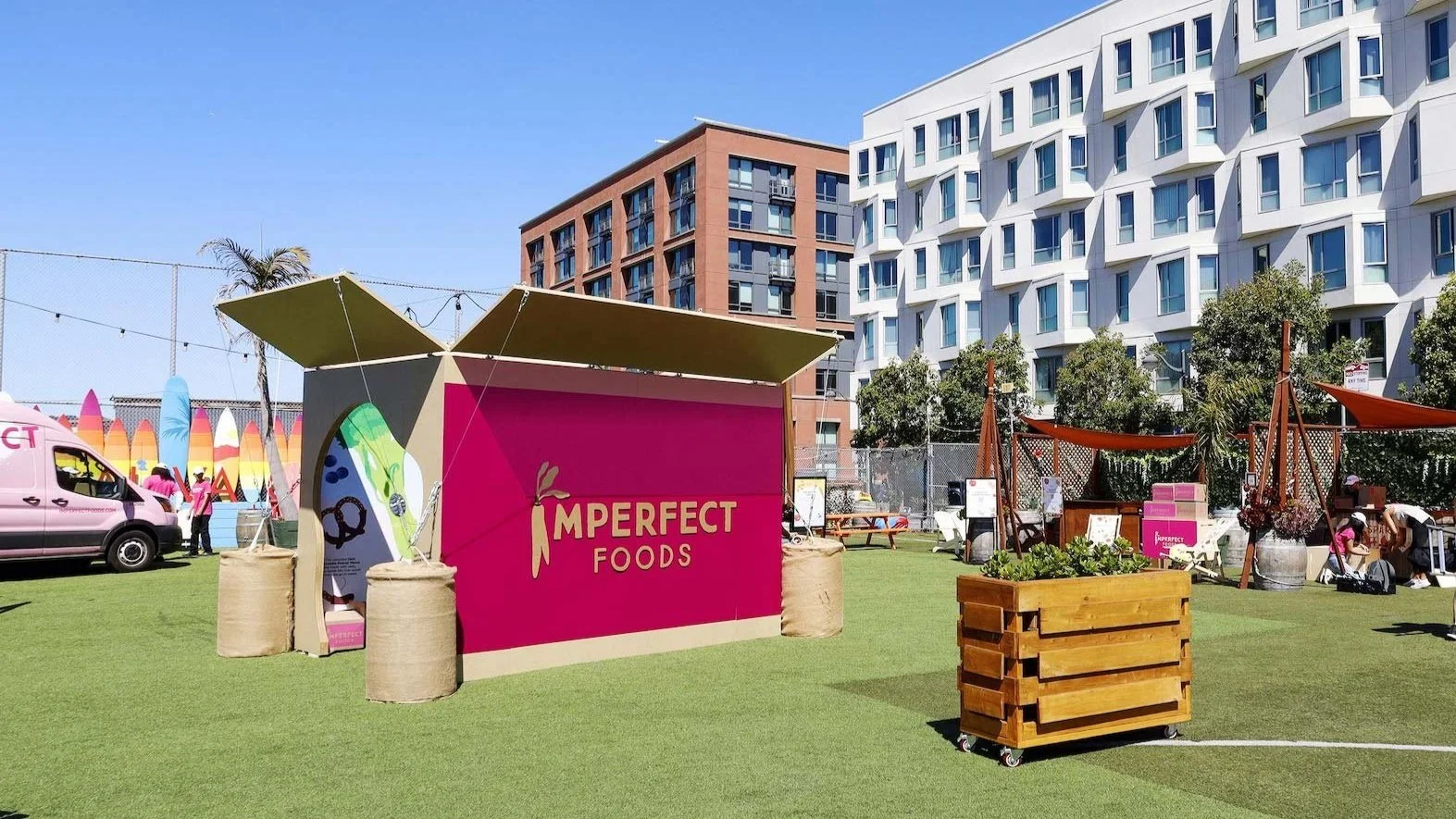 Imperfect Foods and Cogs and Marvel brand activation campaign example