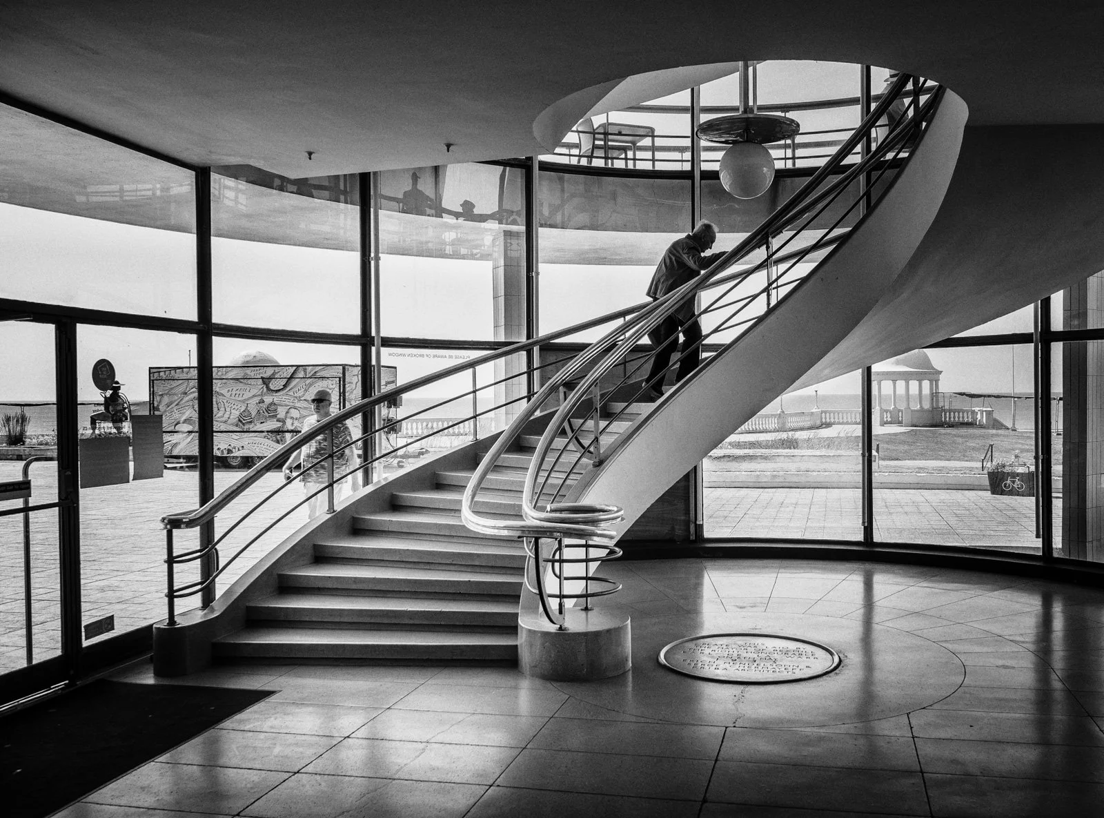 011_De la Warr Pavillion Stairs_Mike Brown