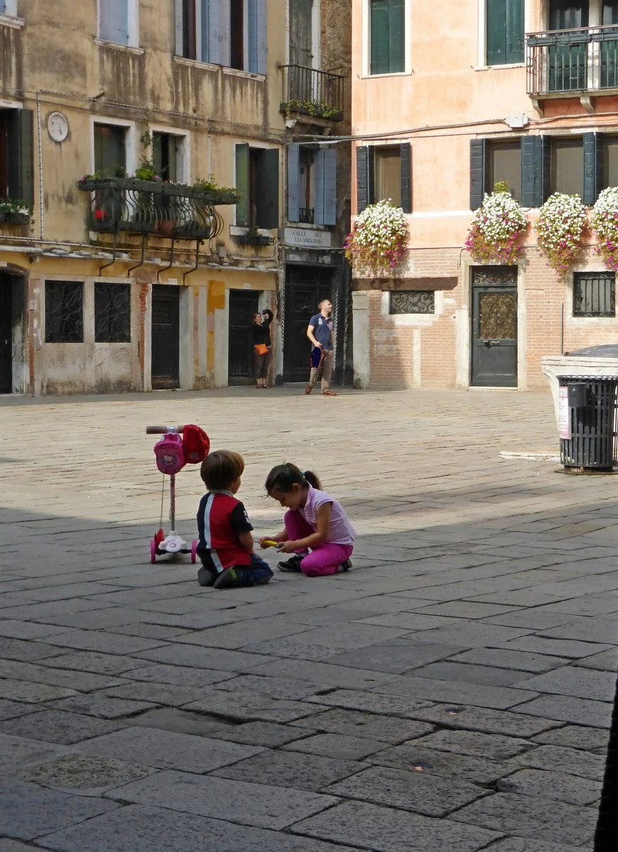 HC 'Ordinary Life in Venice-3 by Peter Woodhouse