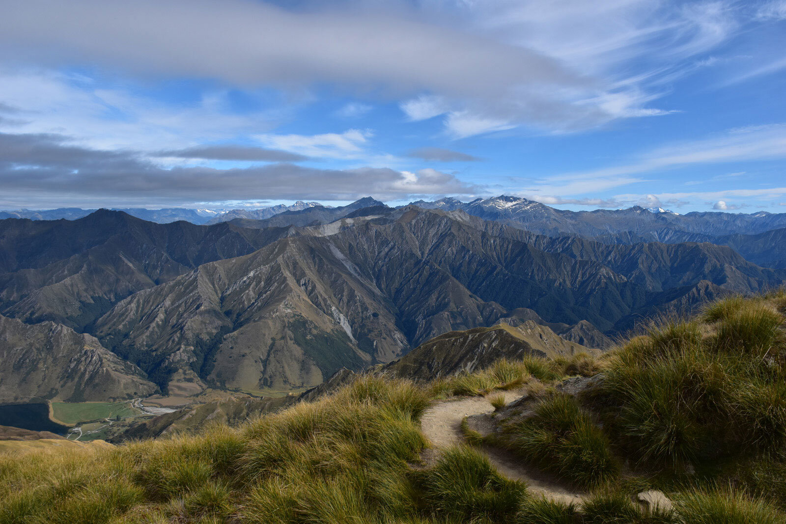 View from Ben Lomond New Zealand by Dave Horscroft