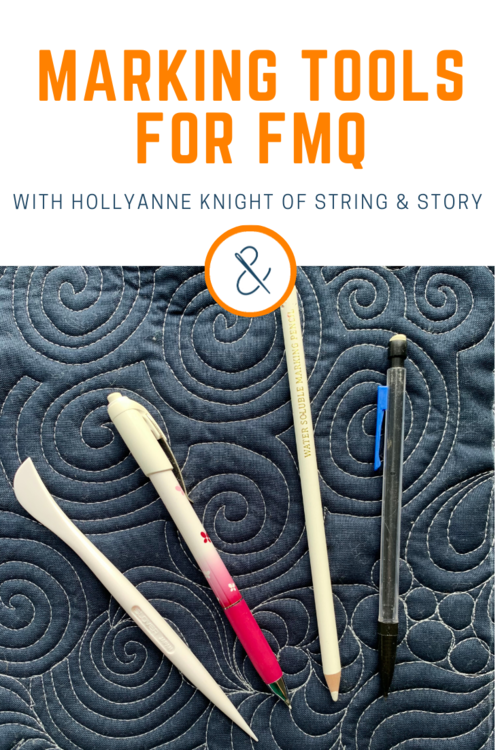 Marking Tools for Free Motion Quilting — String & Story