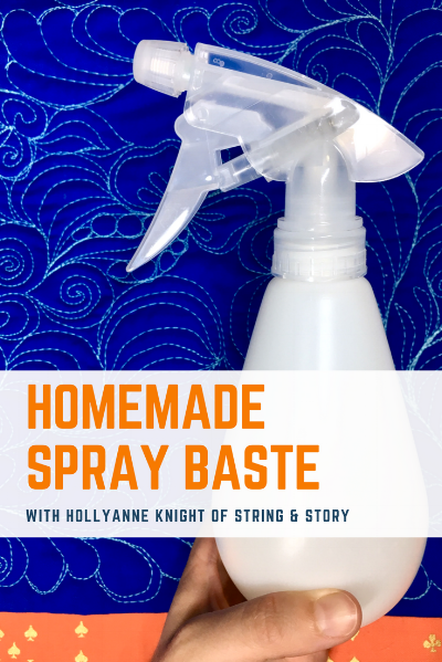 Homemade Spray Baste Live Demo — String & Story