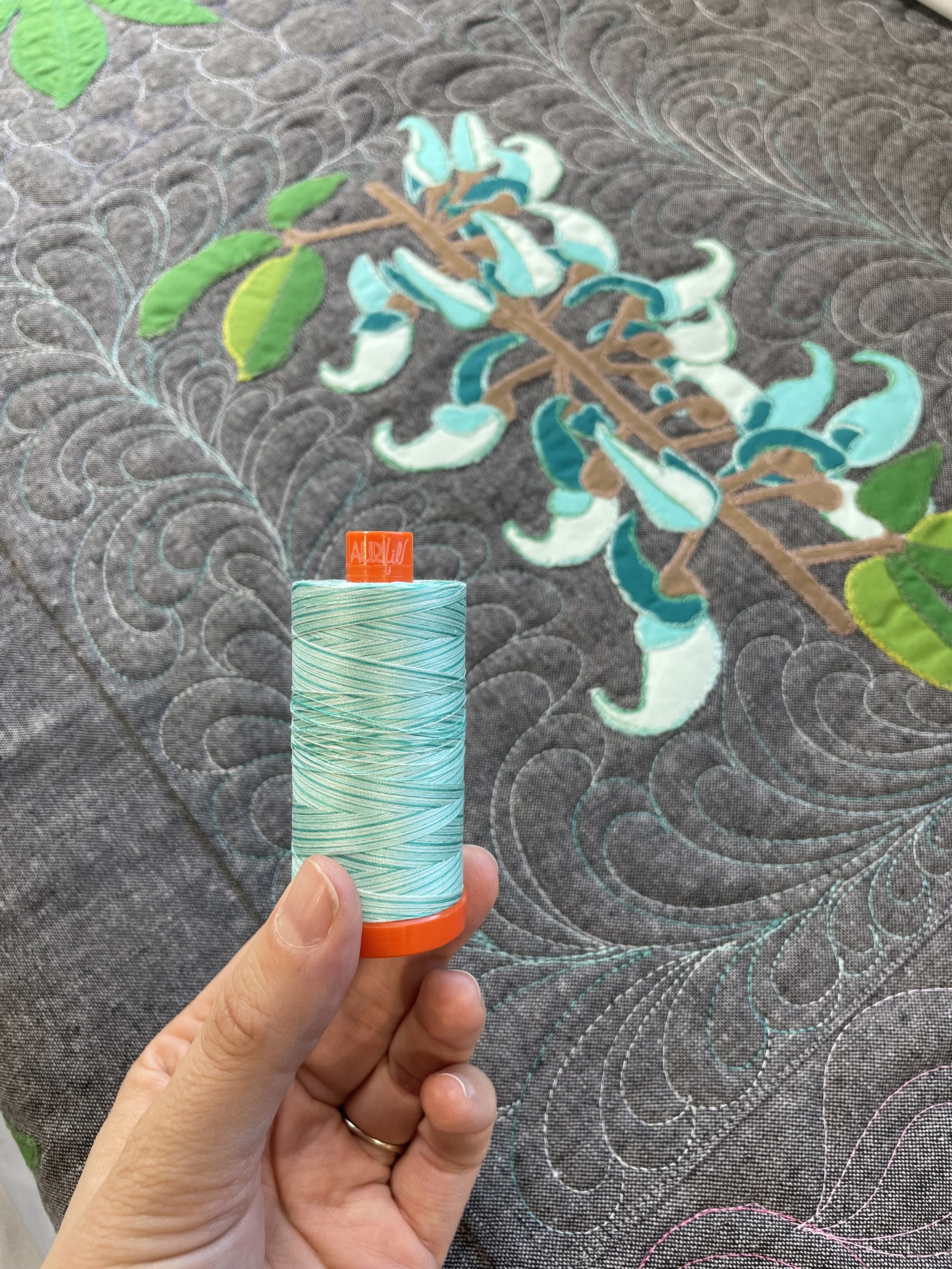 Choosing a Thread Color for Quilting — String & Story