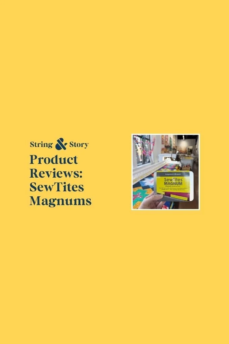 Are Longarm Magnets Worth the Hype? (SewTites Magnum Magnetic Pins Product Review)