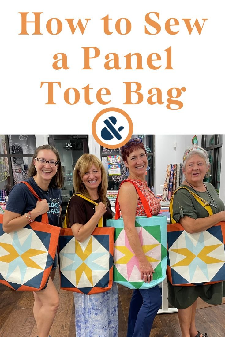 How to Sew a Panel Tote Bag — String & Story