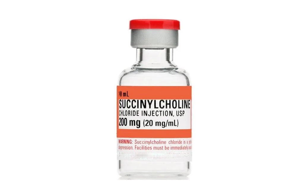 Succinylcholine 200 mg / 10 cc — MICT