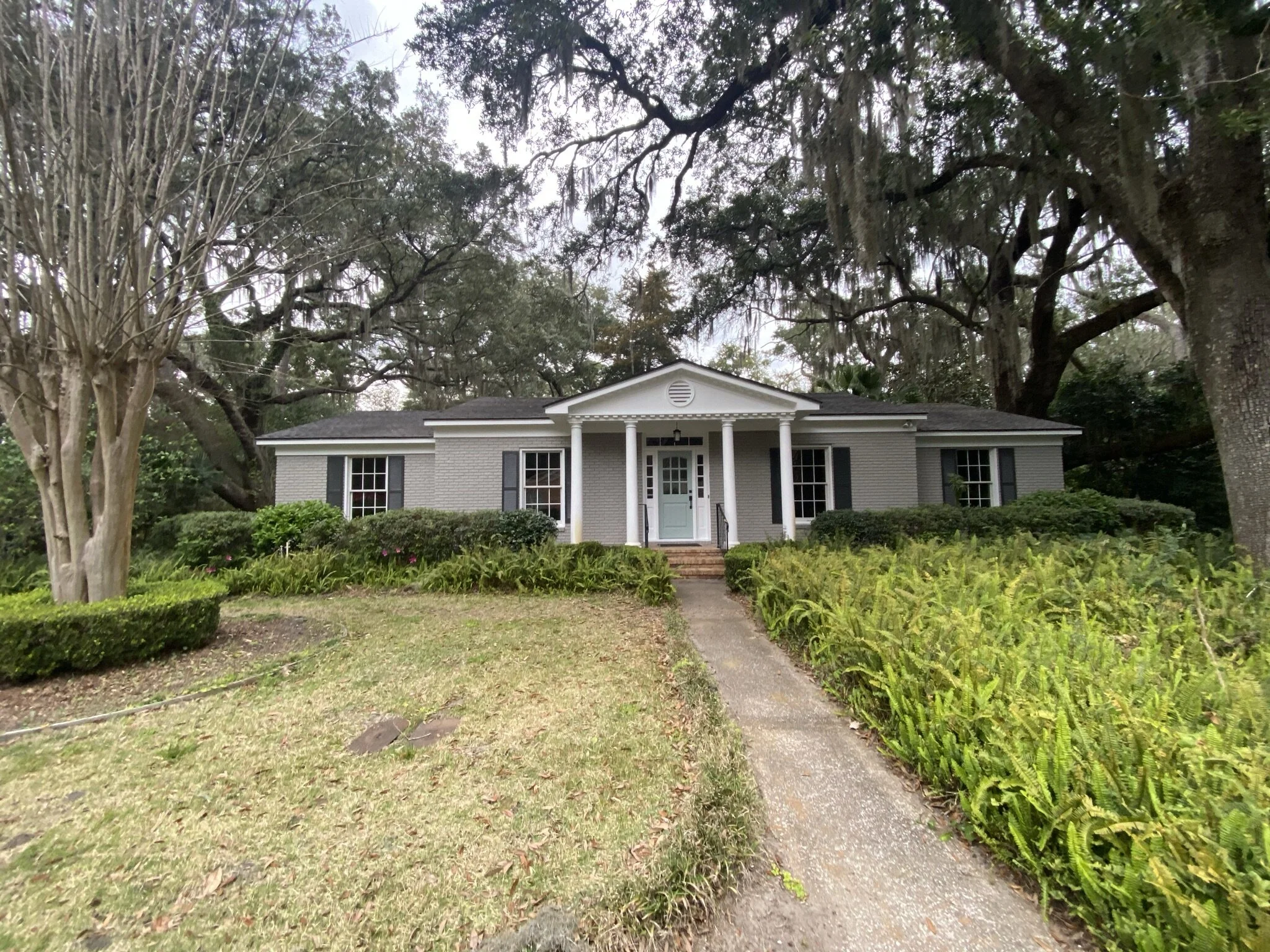 Project 2: After (Porch Columns Replaced & Painted Later)