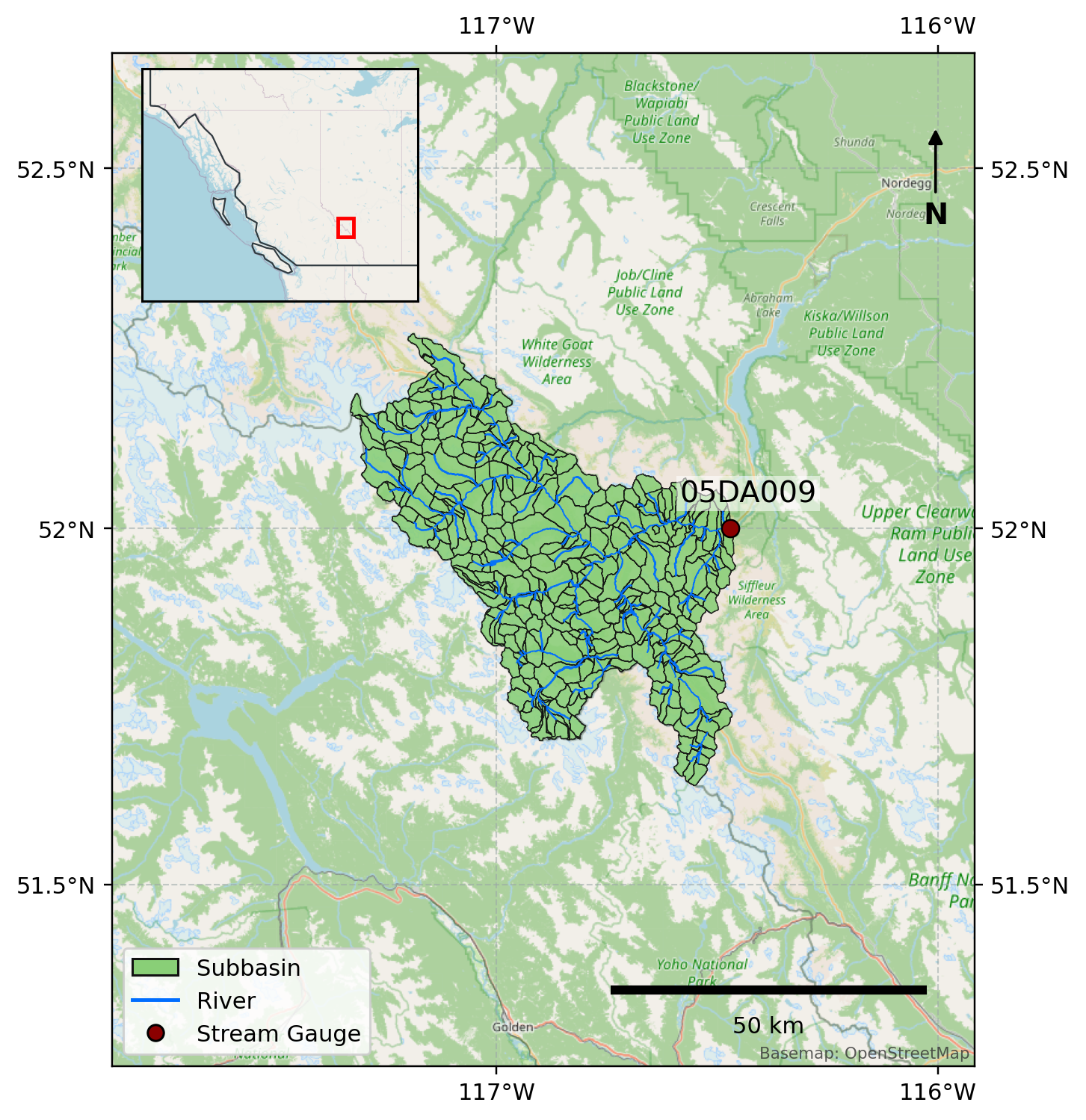 Delta Models for Reservoir Operations – NORTH SASKATCHEWAN RIVER AT WHIRLPOOL POINT (05DA009)