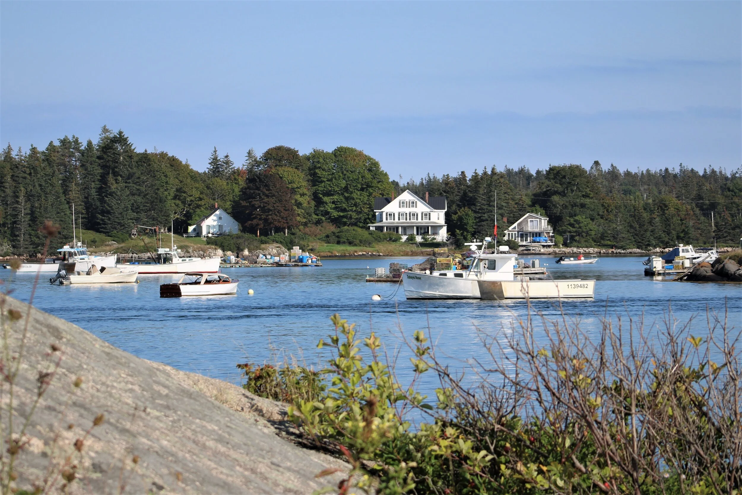 East-side of harbor, Vinalhaven, ME