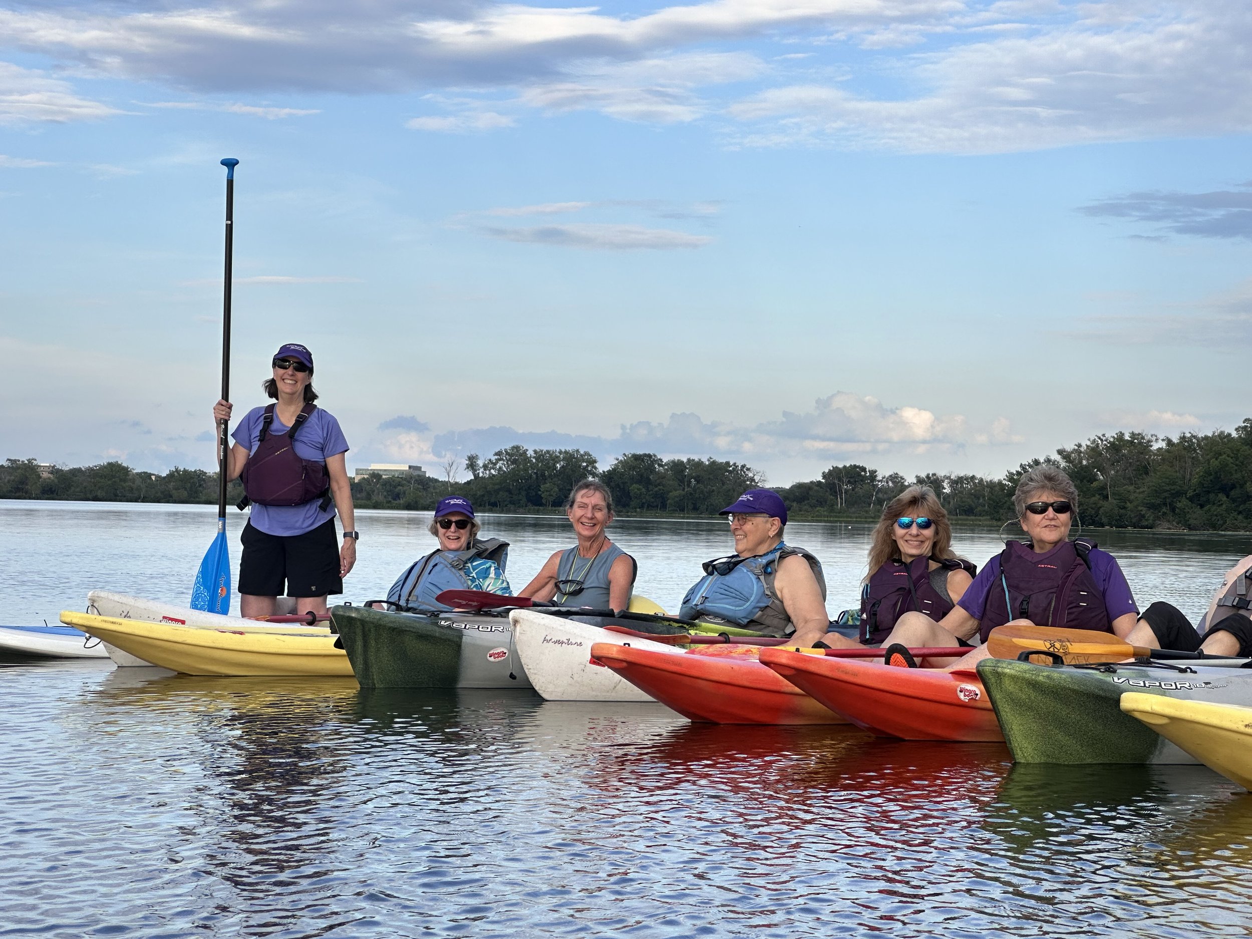 Recreational Paddling on Lake Wingra