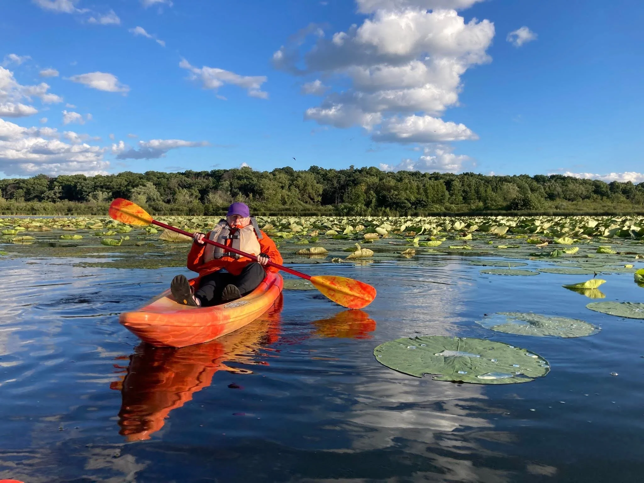 Recreational Paddling on Lake Wingra