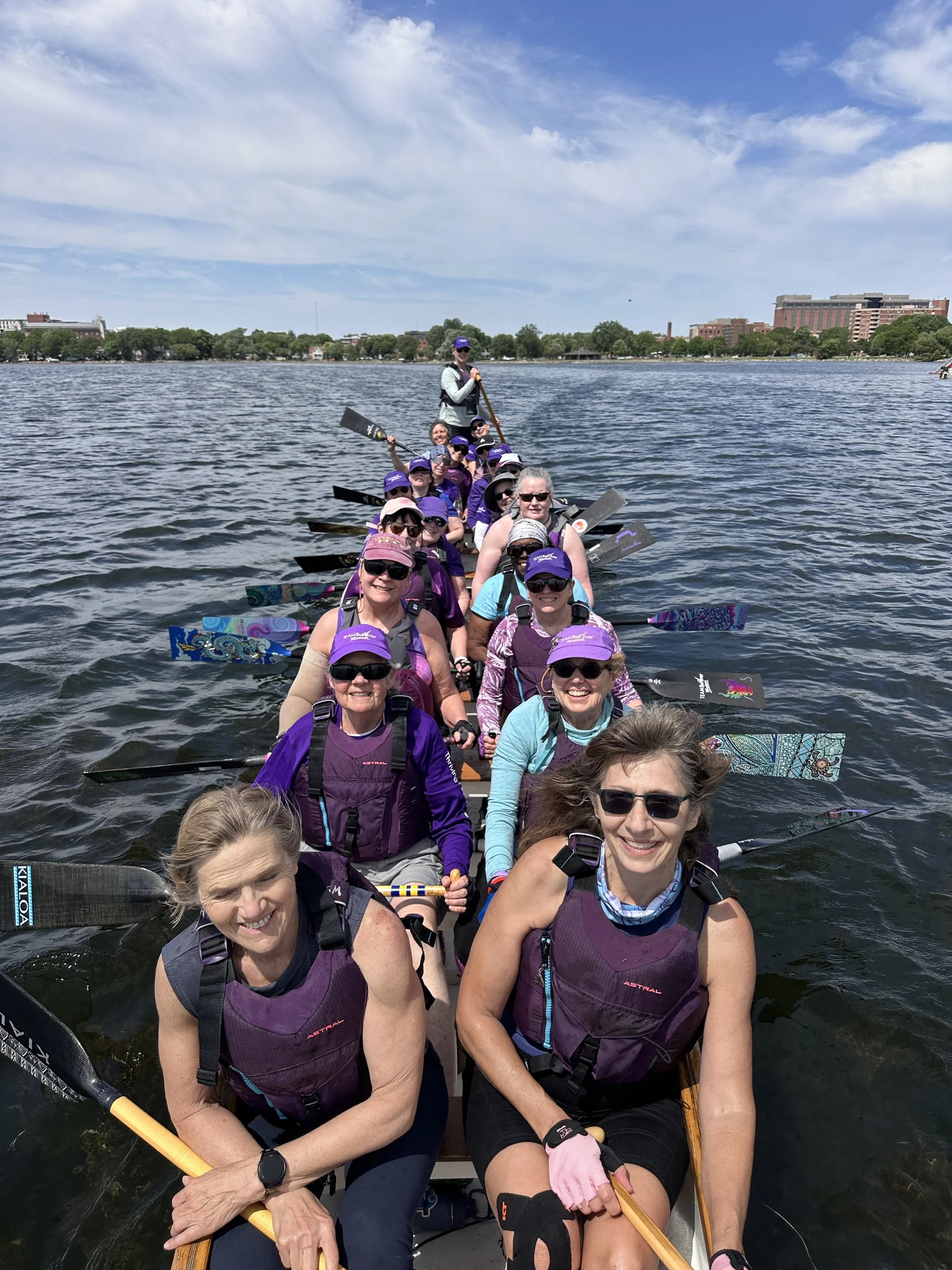 Saturday Morning Dragon Boat Practice